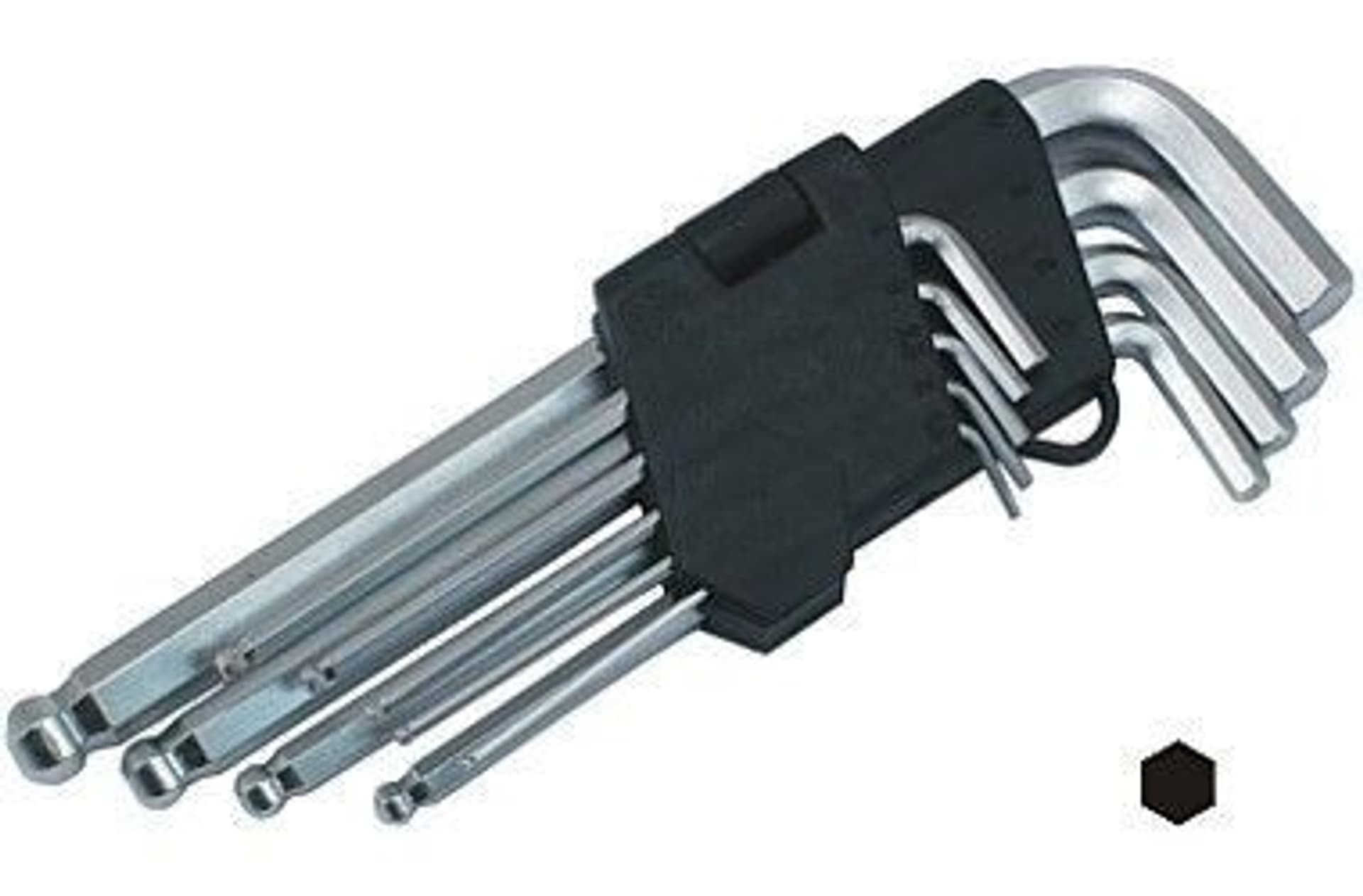

KLUCZE IMBUSOWE Z KULKĄ 1.5-10 mm CV 9 sztuk