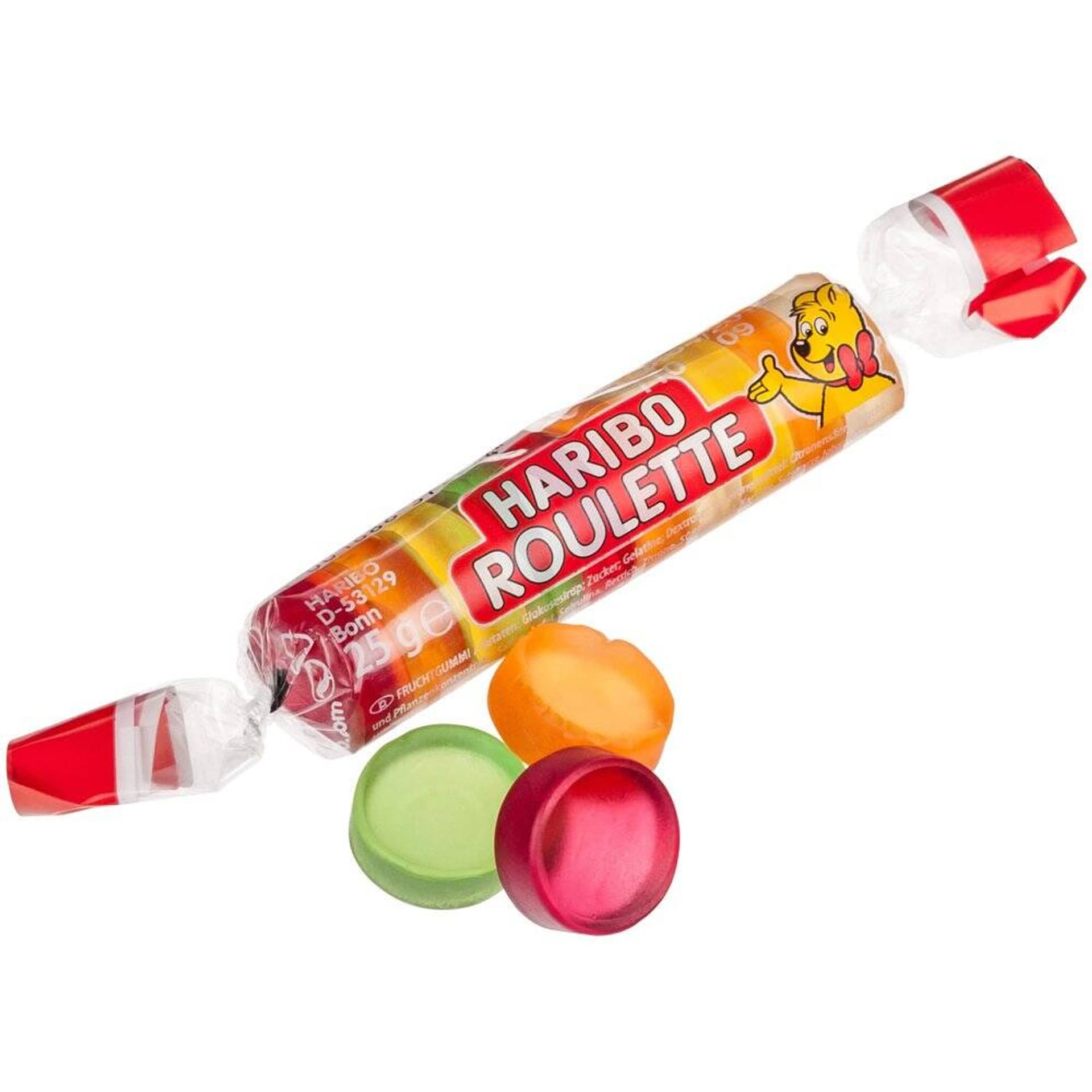 

Haribo Roulette Drops Żelki 25 g