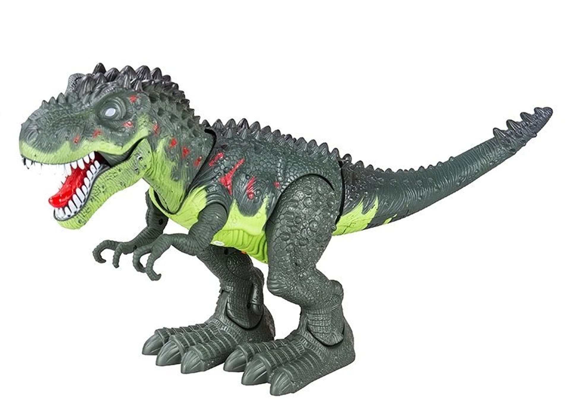 

Dinozaur Na Baterie Tyranozaur Rex Chodzący Zielony