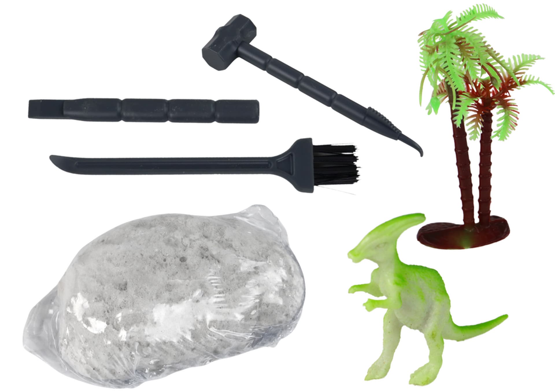 

Archeolog Wykopaliska Zestaw Dinozaury W Walizce Odkrywca