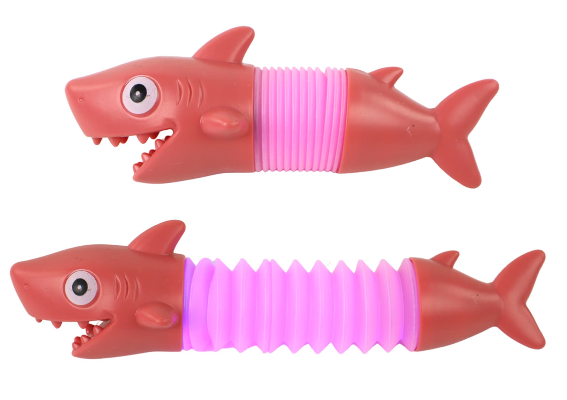 

Rekin Do Rozciągania Antystresowy Świecący Pop Tube LED