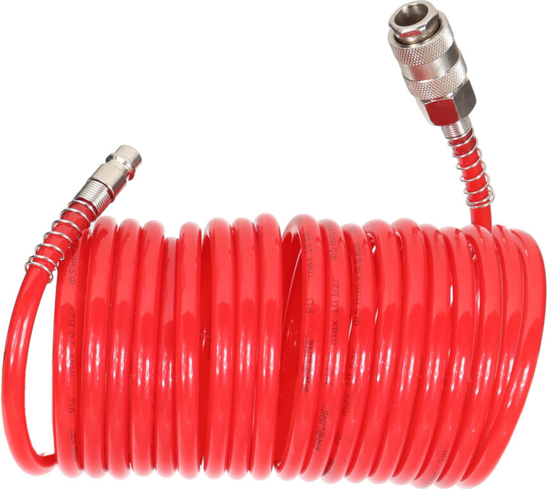 

Wąż spiralny pu 10m, 6.5x10mm, 10bar, szybko-złączki proline