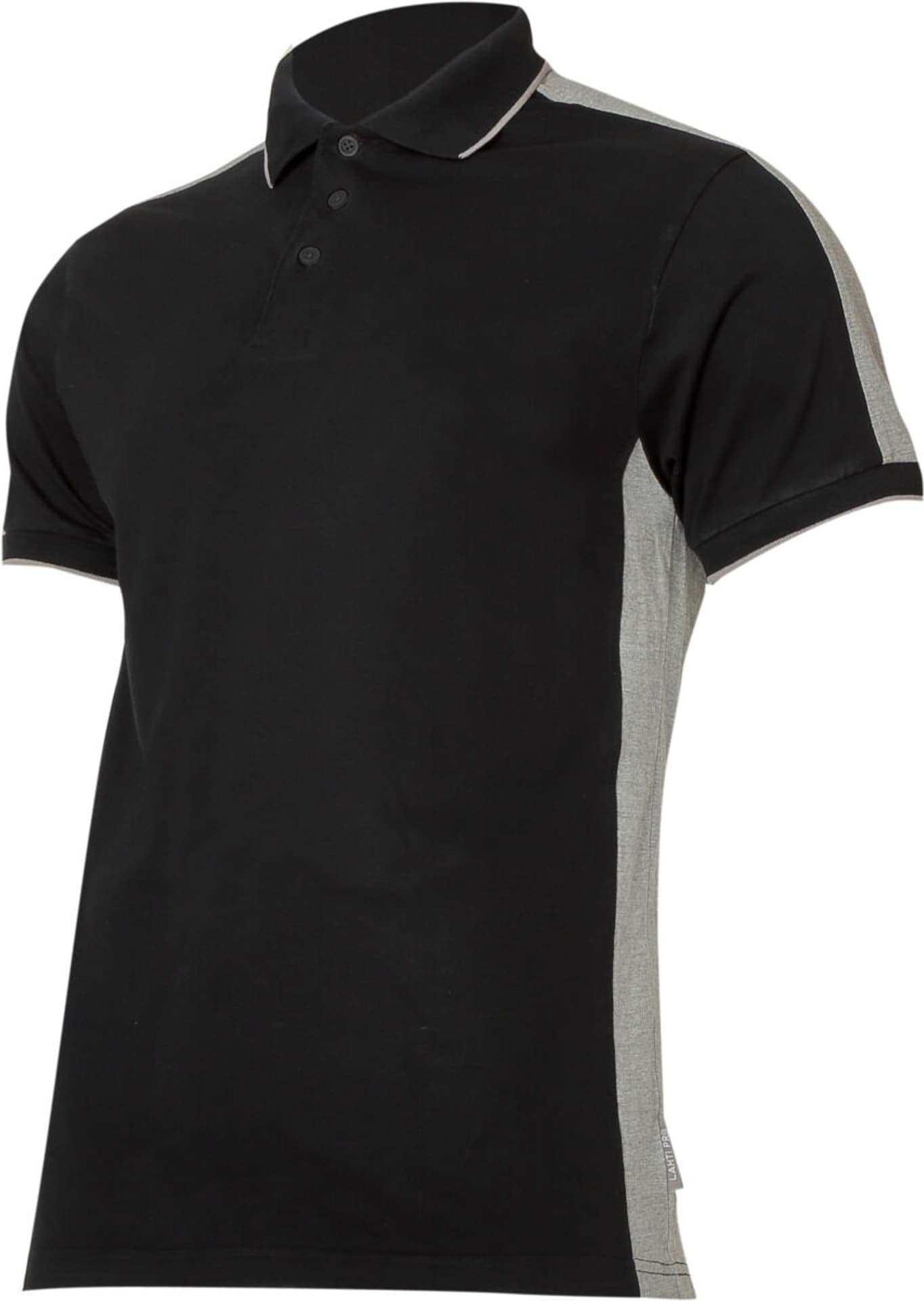 

Koszulka polo 190g/m2, czarno-szara, "2xl", ce, lahti