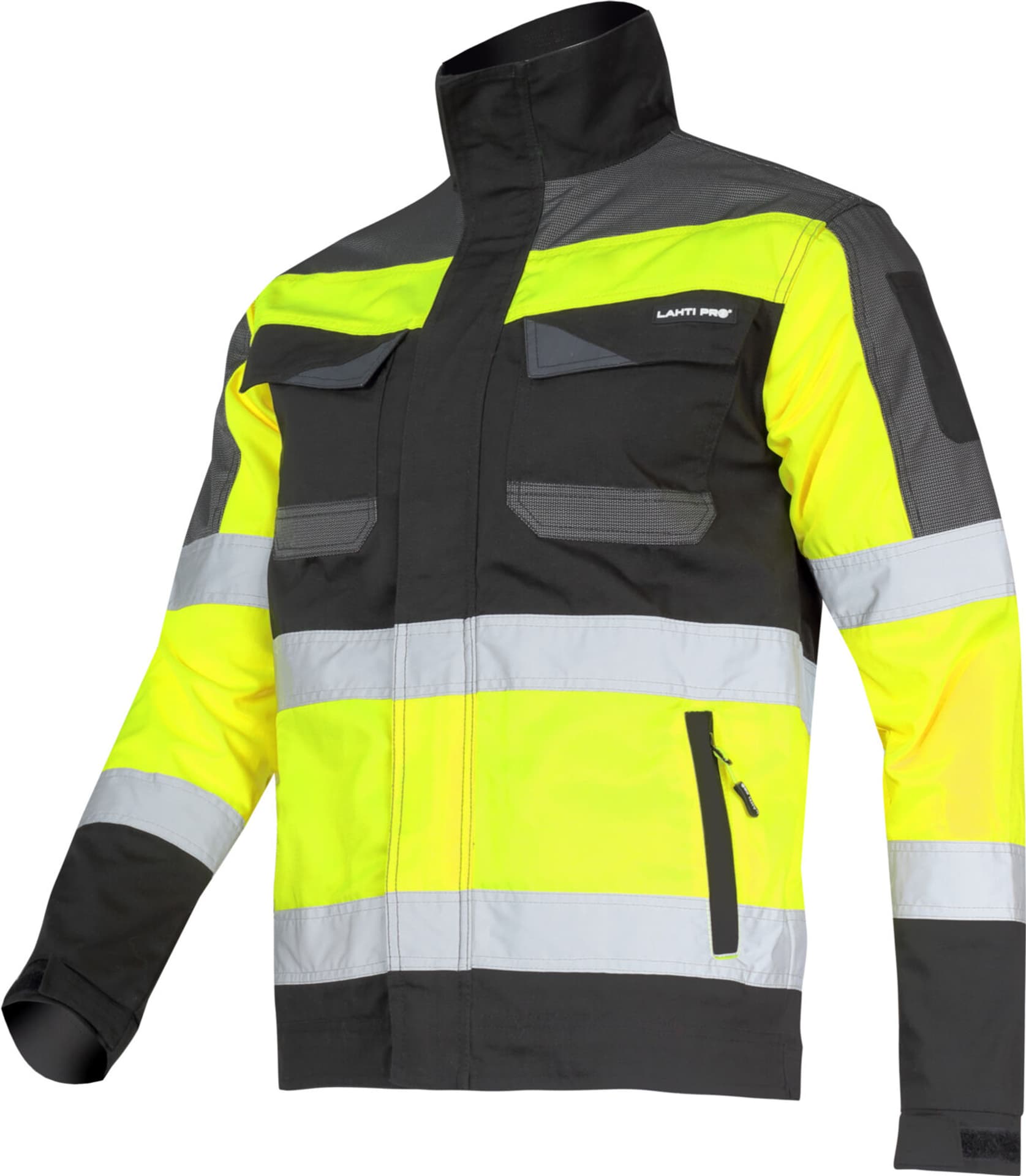 

Kurtka ostrzeg. czarno-żółta, "3xl", ce, lahti