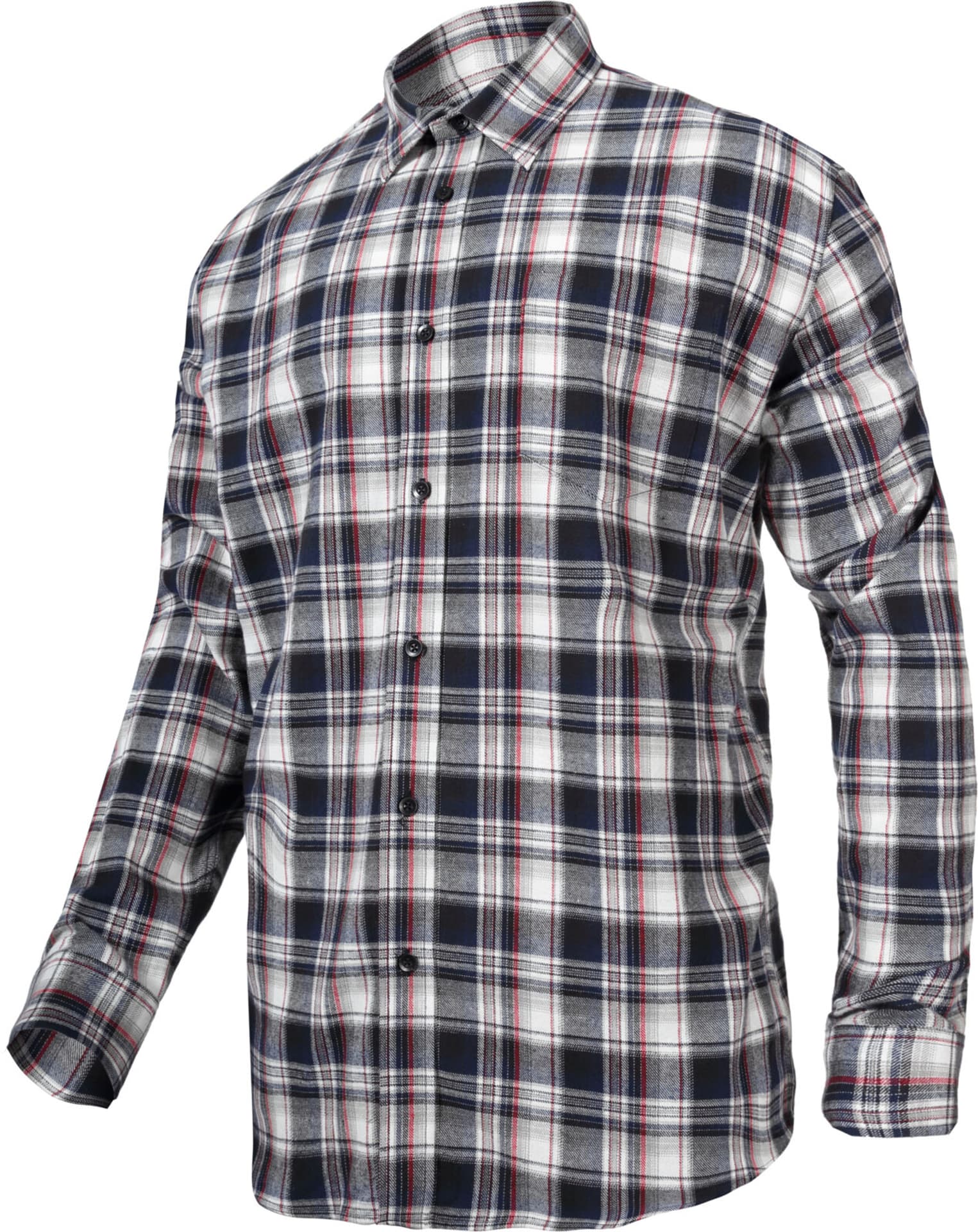 

Koszula flanelowa szaro-czar., 170g/m2, "2xl", ce, lahti