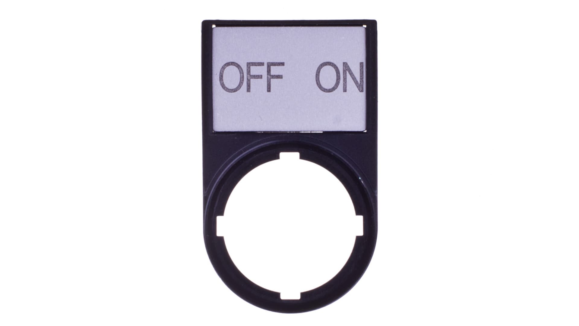 

Tabliczka opisowa OFF-ON 50x30mm czarna prostokątna M22S-ST-GB10 216499