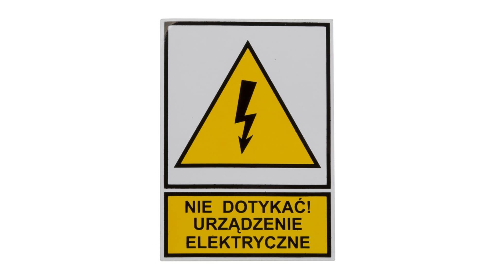 

Tabliczka /znak ostrzegawczy/ TZO 52X74S /N.D.U.E./ E04TZ-01011110100 /10szt./