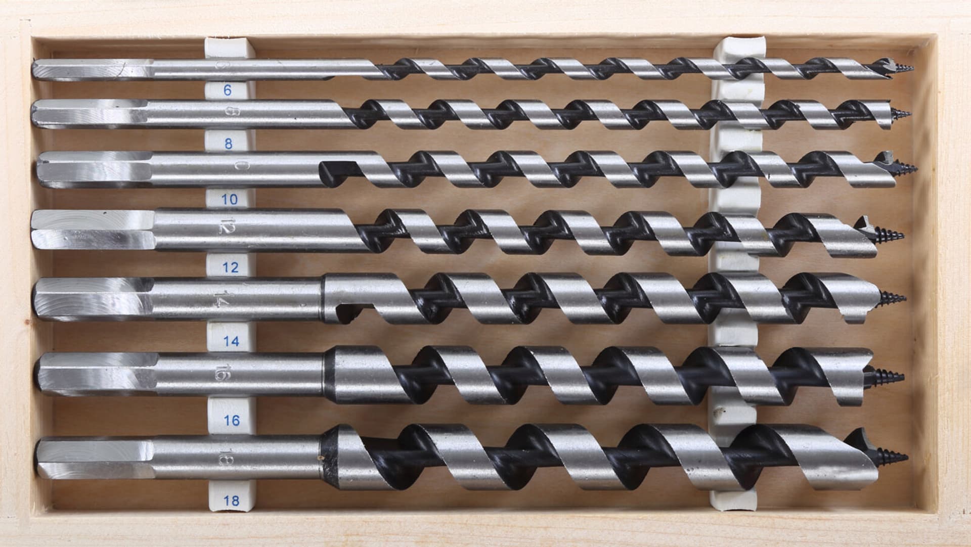 

Świdry do drewna kpl. 7 szt. (6-18mm), dł. 460mm, proline, 6-18mm)/prolin