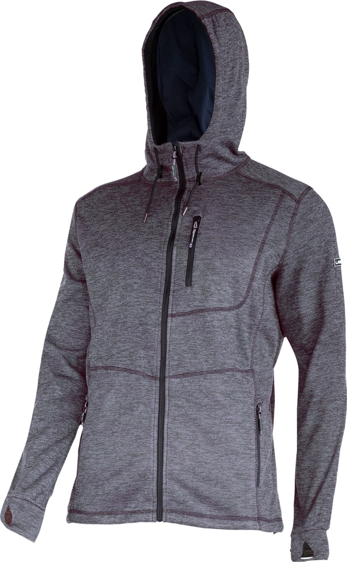 

Bluza z kapturem i suwakiem szara, "3xl",ce,lahti
