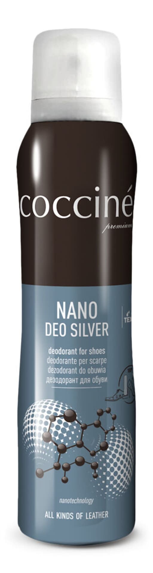 

Dezodorant do obuwia nano deo 150ml (55/54/150c), coccine, 55/54/150c)/coccin