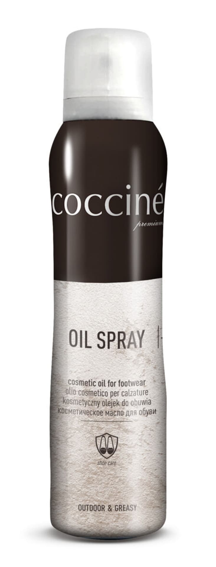

Płynny tłuszcz do but.oil spray 150ml(55/55/150/01c),coccine, 55/55/150/01c)/coccin