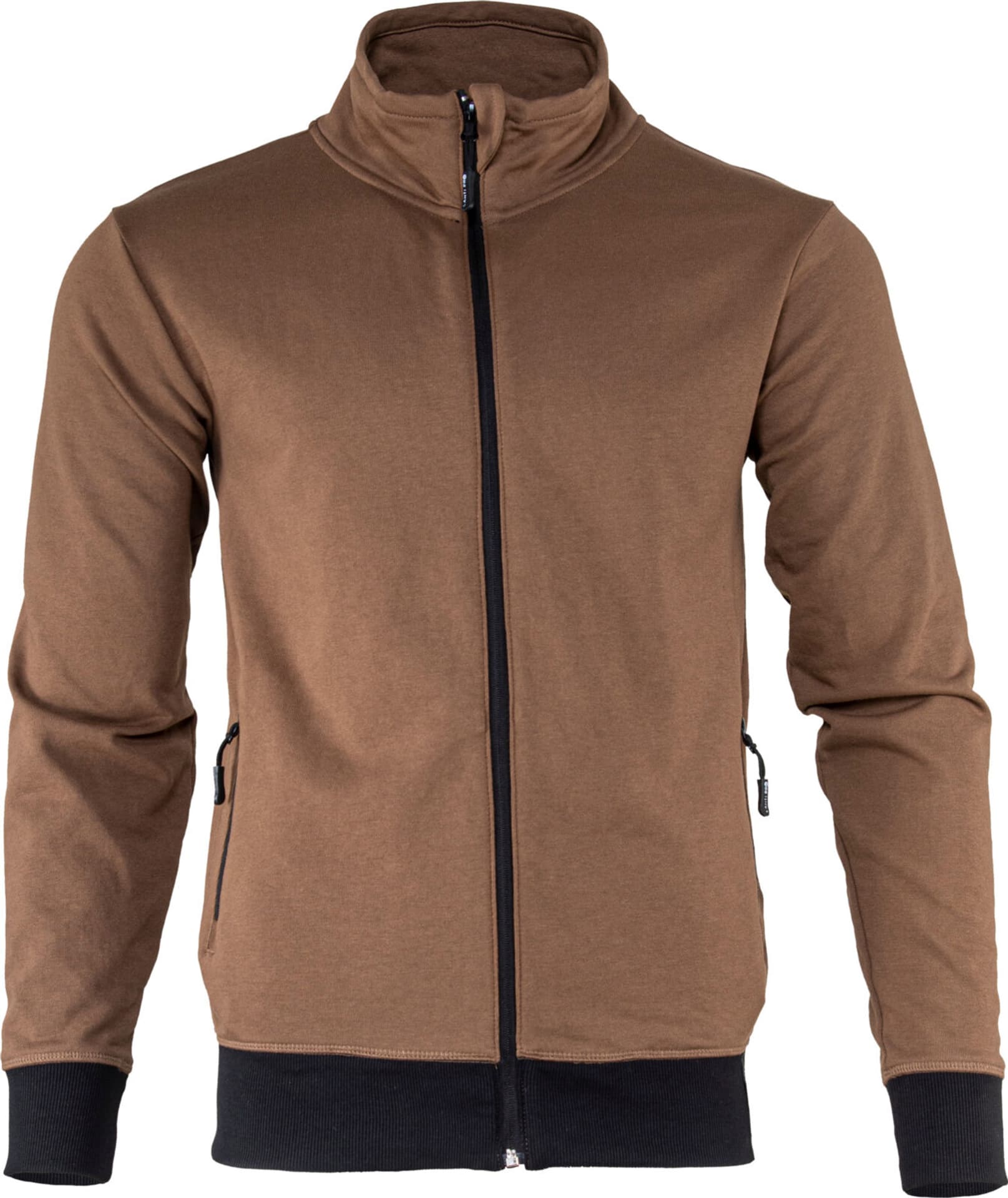 

BLUZA Z SUWAKIEM BRĄZOWA, "L", CE, LAHTI