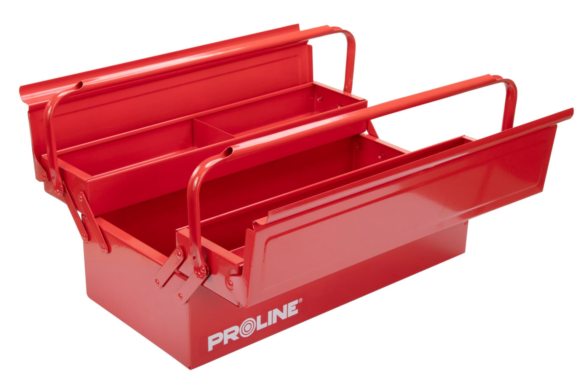 

Skrzynka narzędziowa metalowa 430mm 3-częściowa, proline