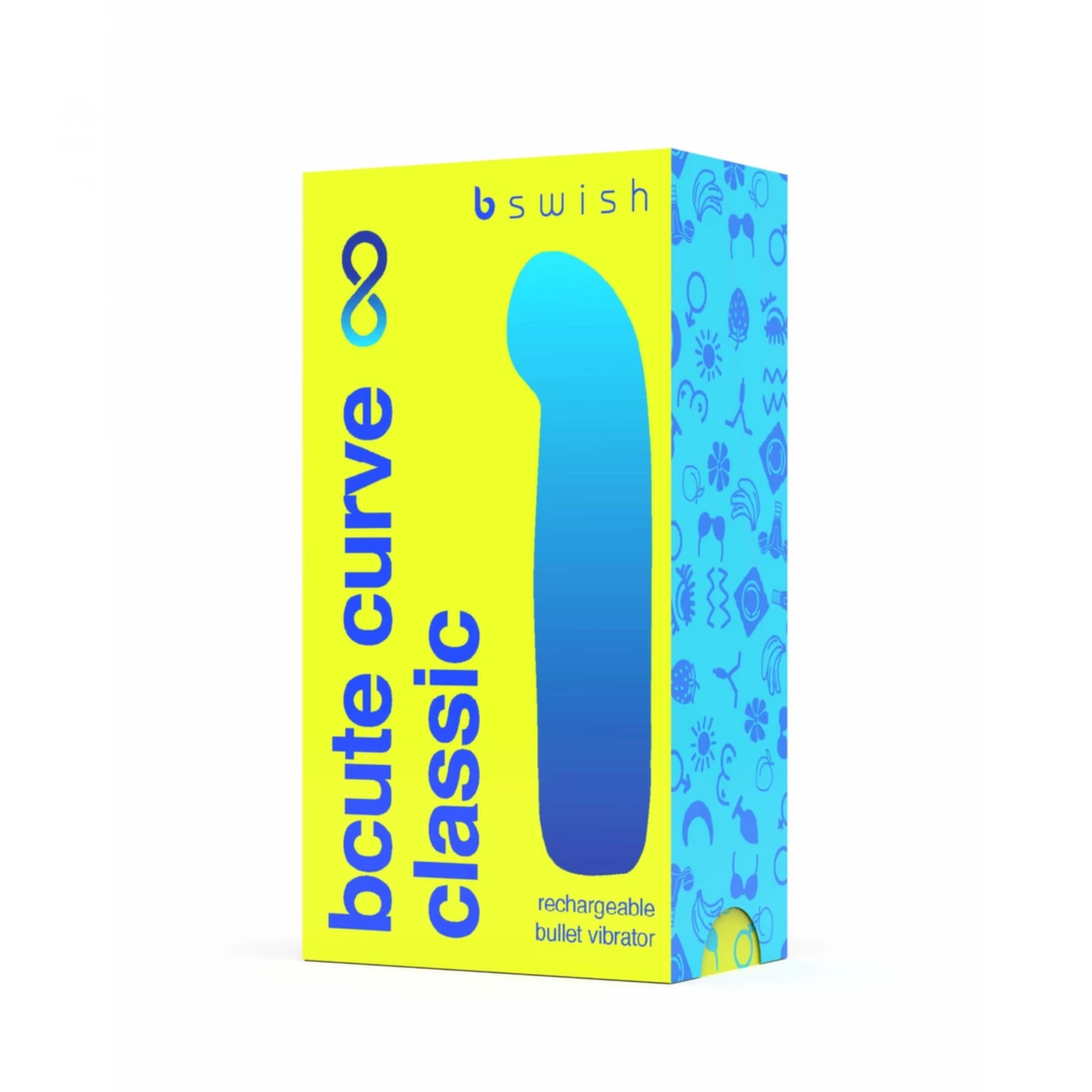 

B swish - Wibrator Punktu-G Bcute Curve Classic Żółty