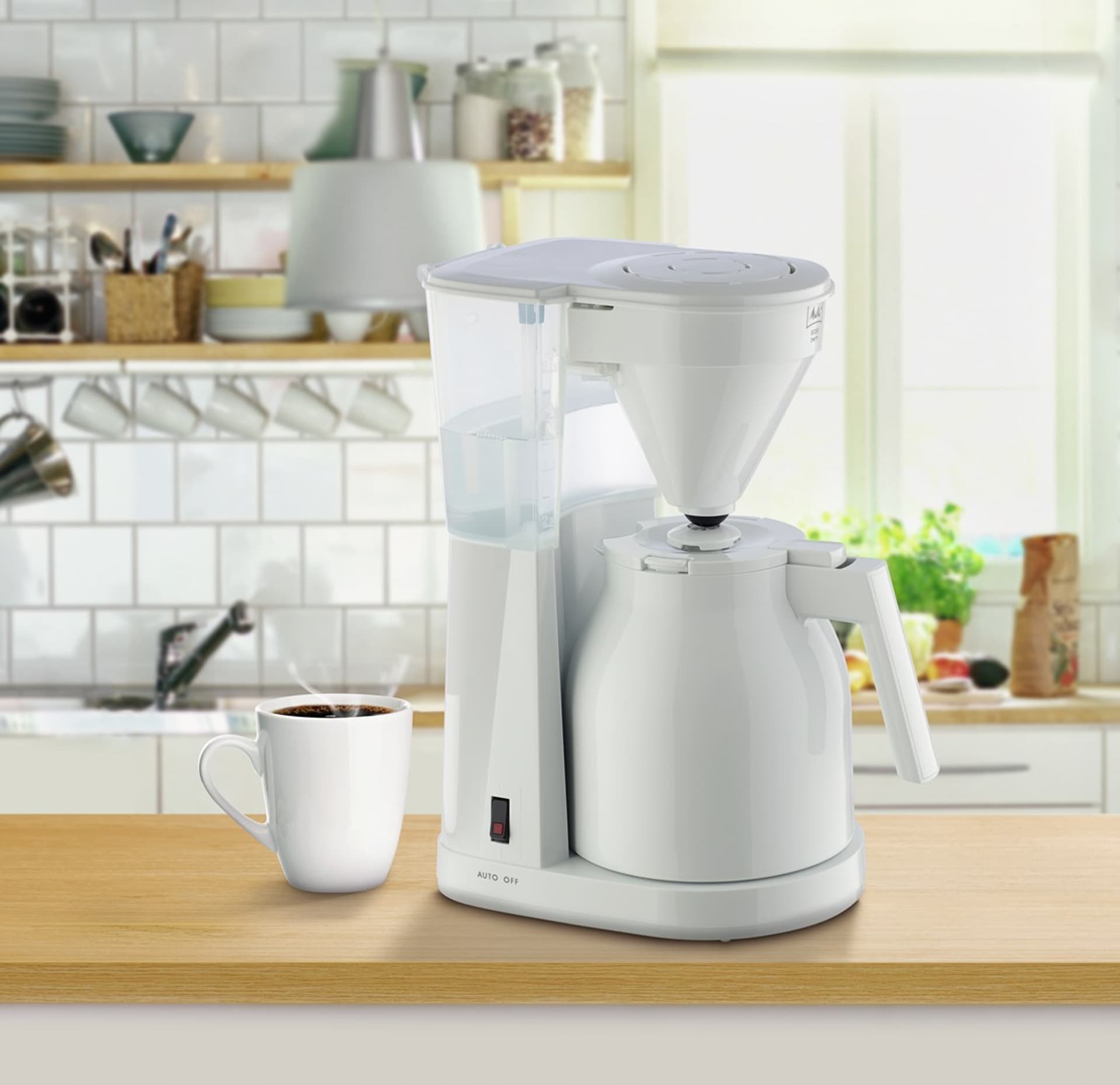 

Ekspres przelewowy Melitta EASY THERM II WHITE