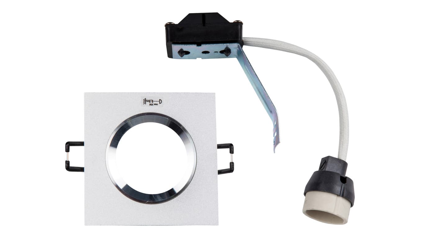 

Oprawa punktowa 1x50W GU10 IP20 TESON AL-DSL50 kwadrat aluminium 07373