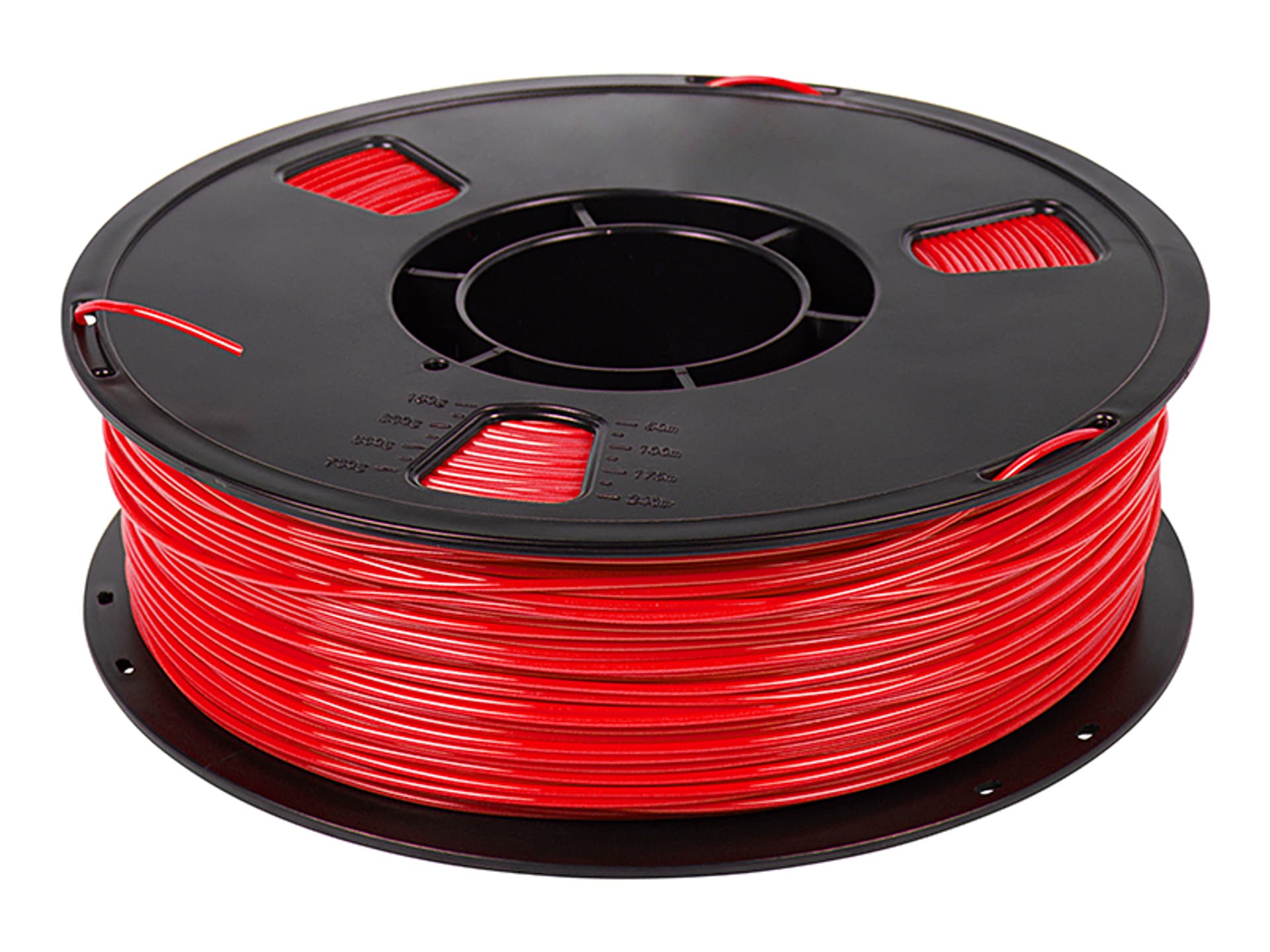

55-013# Filament pla 1kg czerwony