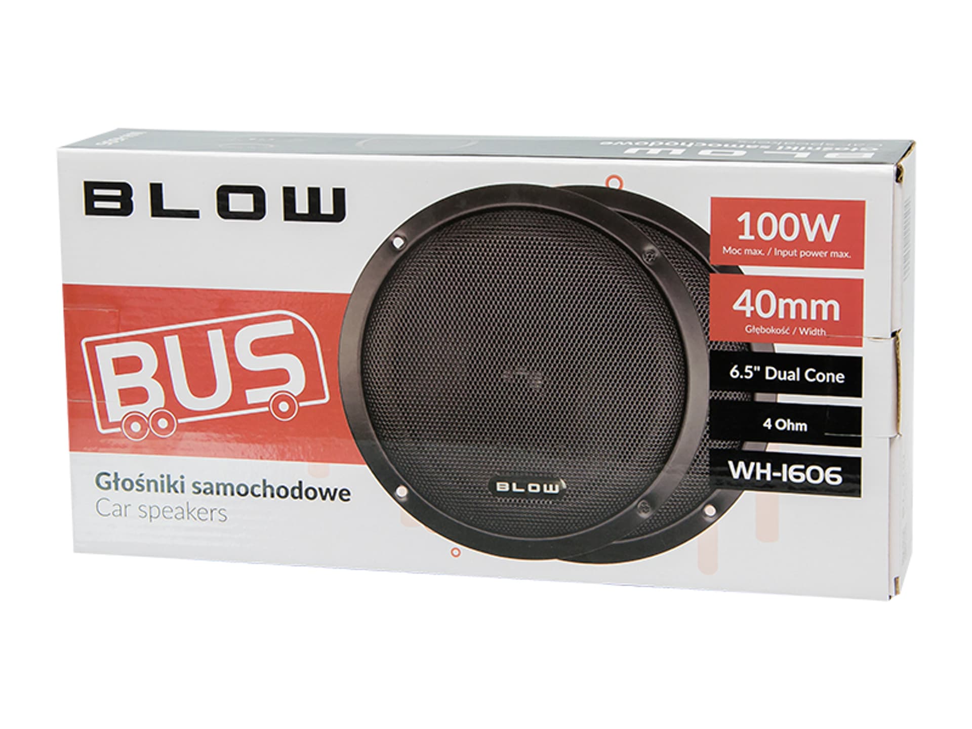 

30-807# Głośn. blow wh-1606 6,5" kpl. bus