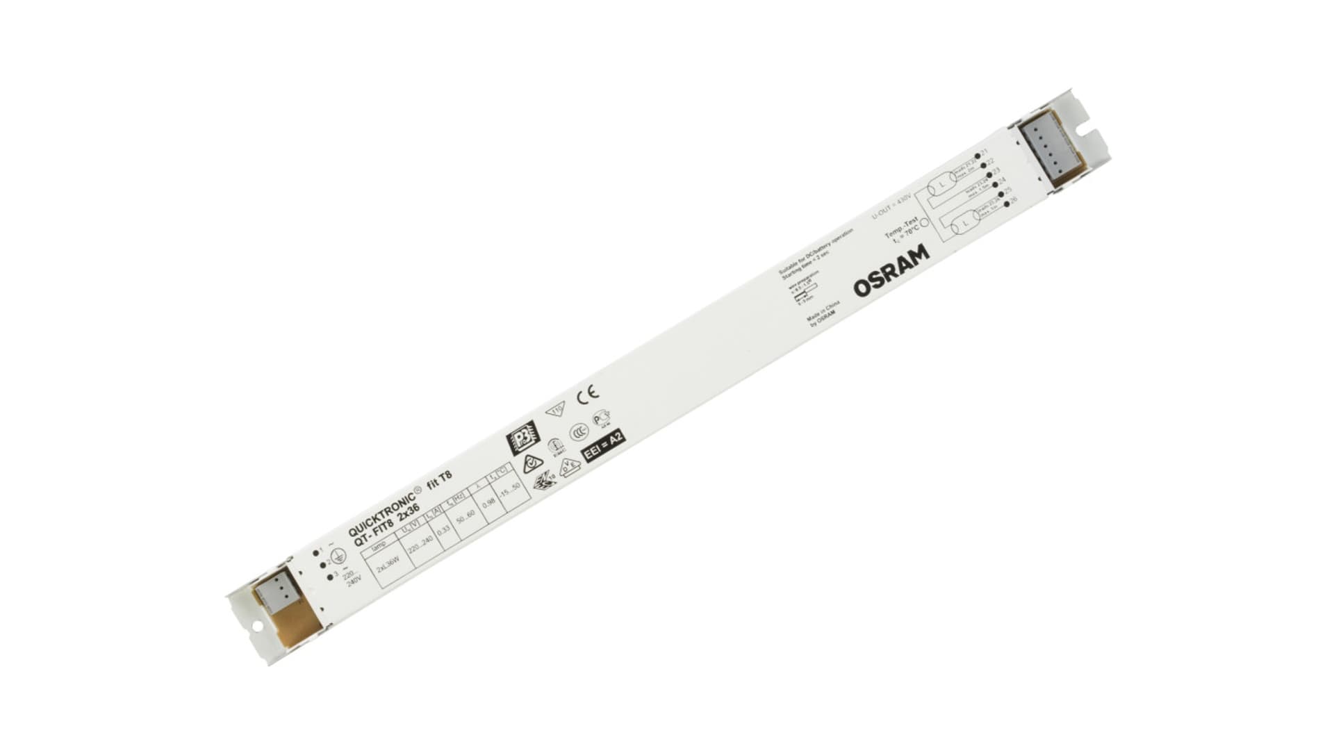 

Statecznik elektroniczny QT-FIT8 2x36W QUICKTRONIC FIT 4008321294265