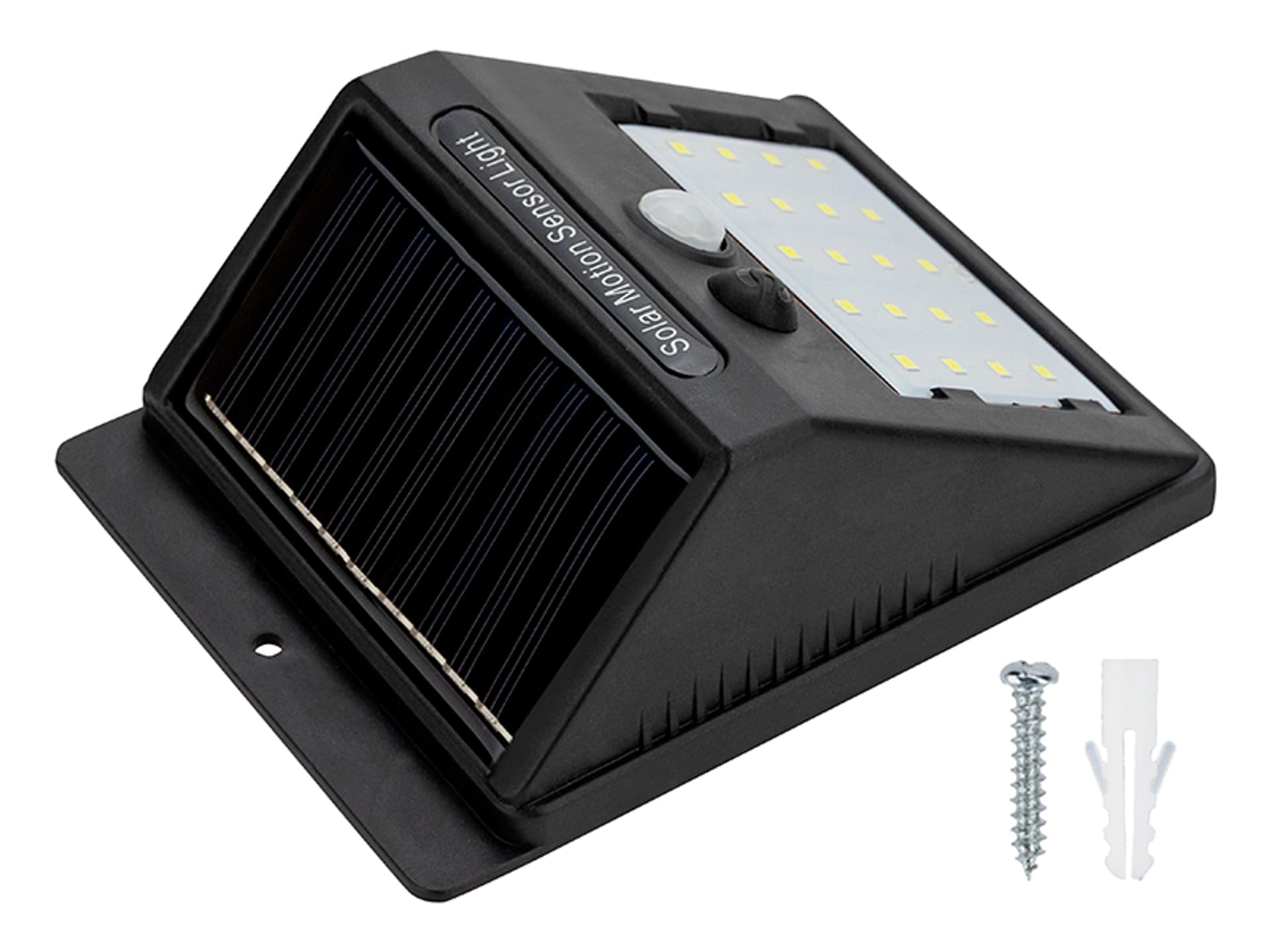 

87-522# Lampa ścienna solarna led z czujnikami