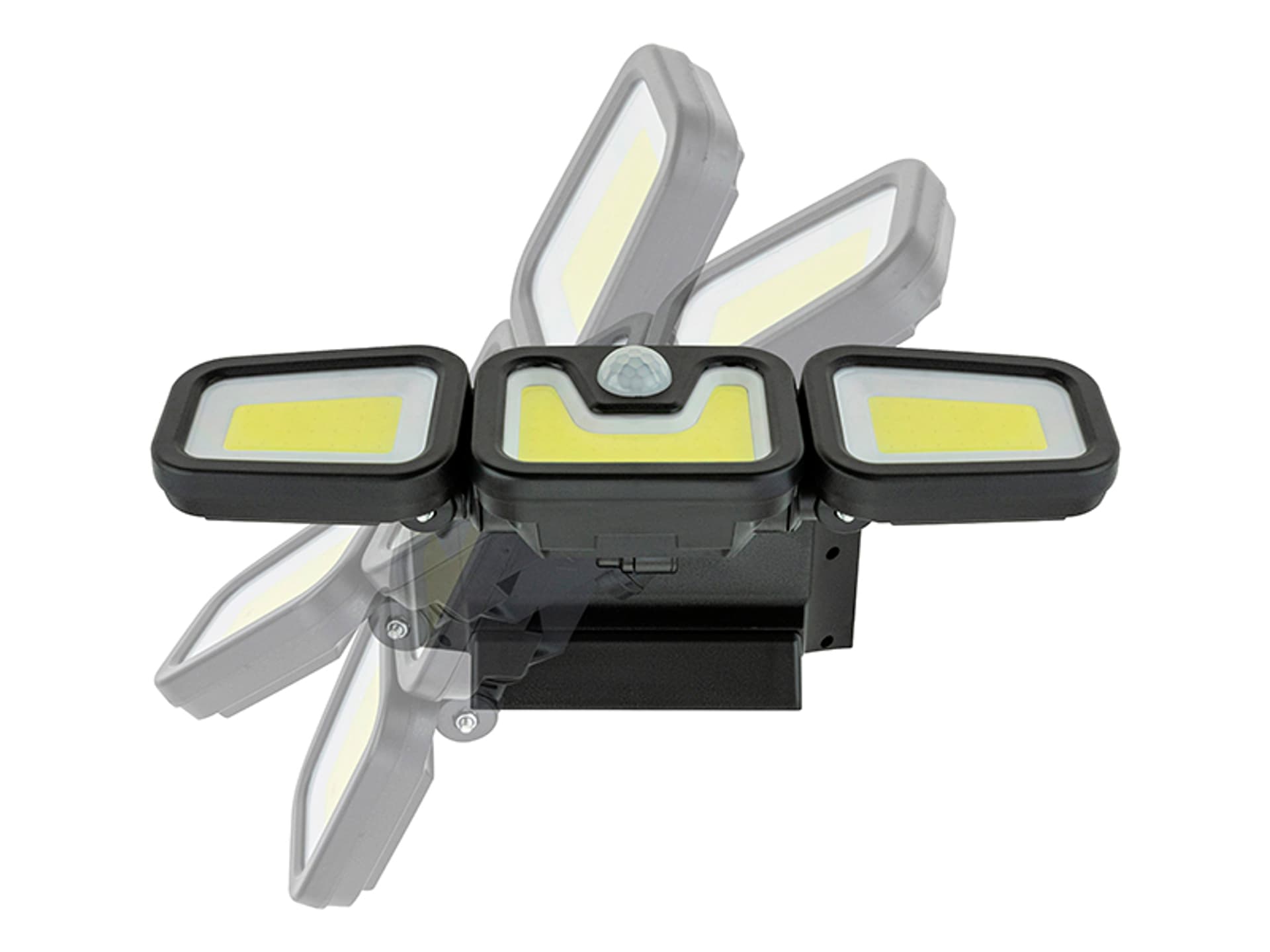

67-495# Lampa uliczna solarna 3 reflektory + czujnik