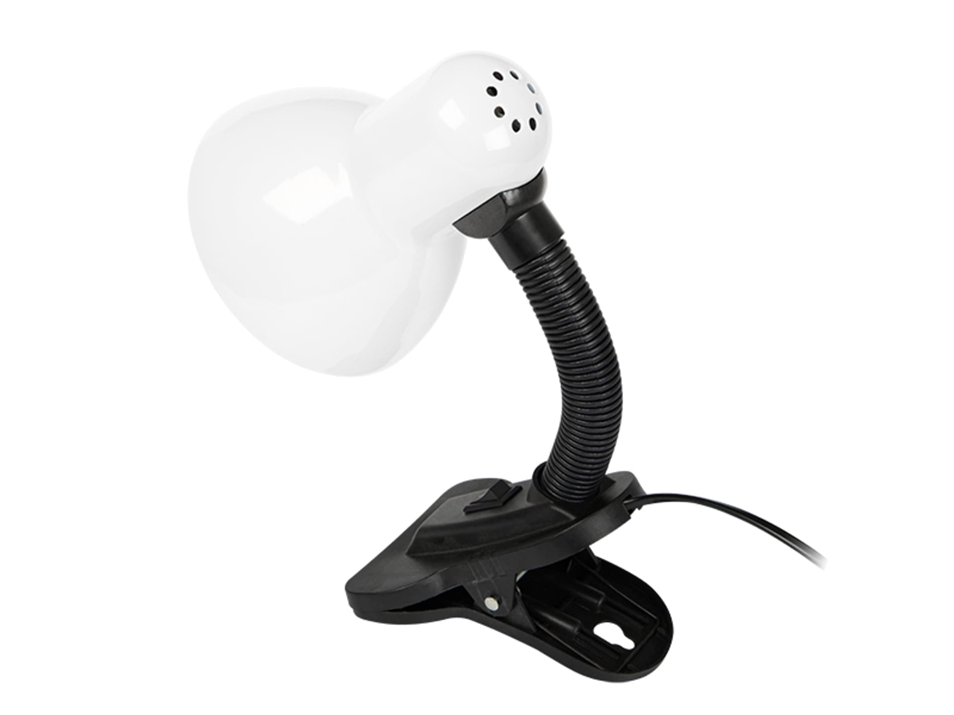 

44-156# Lampka biurkowa lb-08 z klipsem biała
