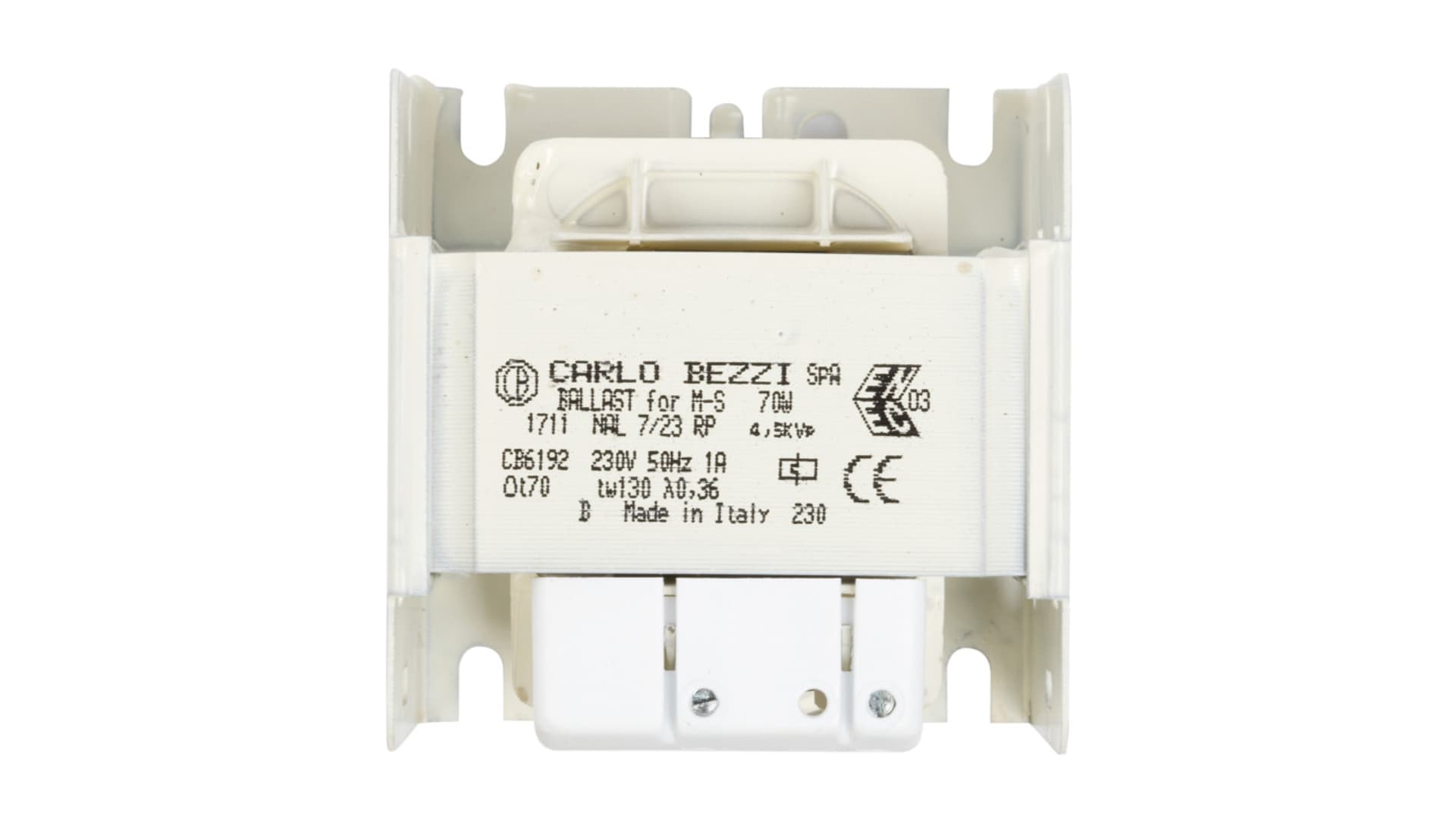 

Statecznik do lamp wyładowczych 70W z ochroną termiczną NAL7/23RP