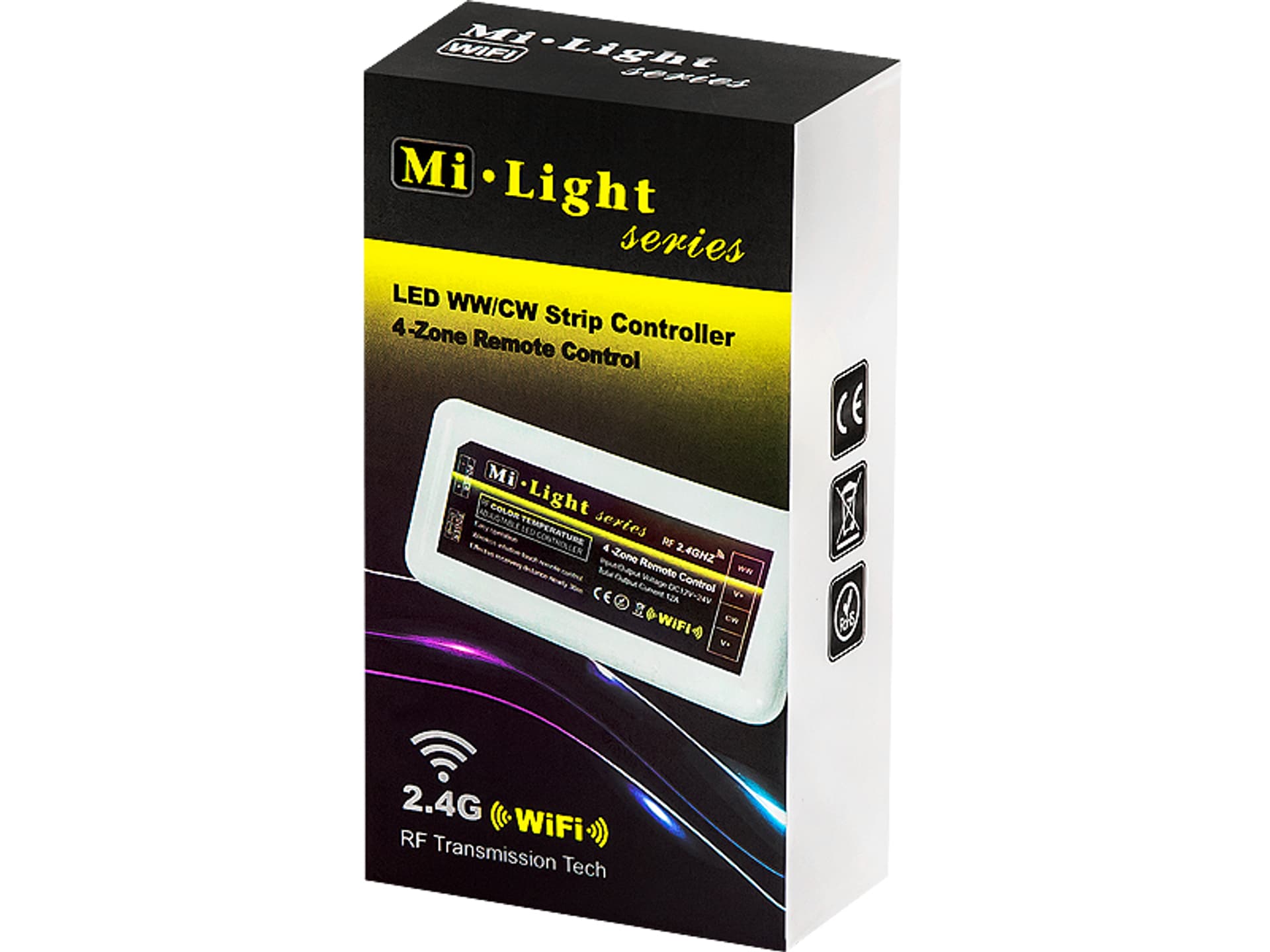 

70-798# Odbiornik ster. led ww/cw rf 144w 4-zone