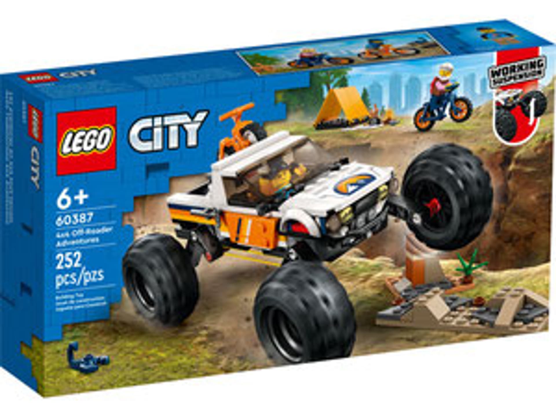 

LEGO City Przygody samochodem terenowym z napędem 4x4 60387