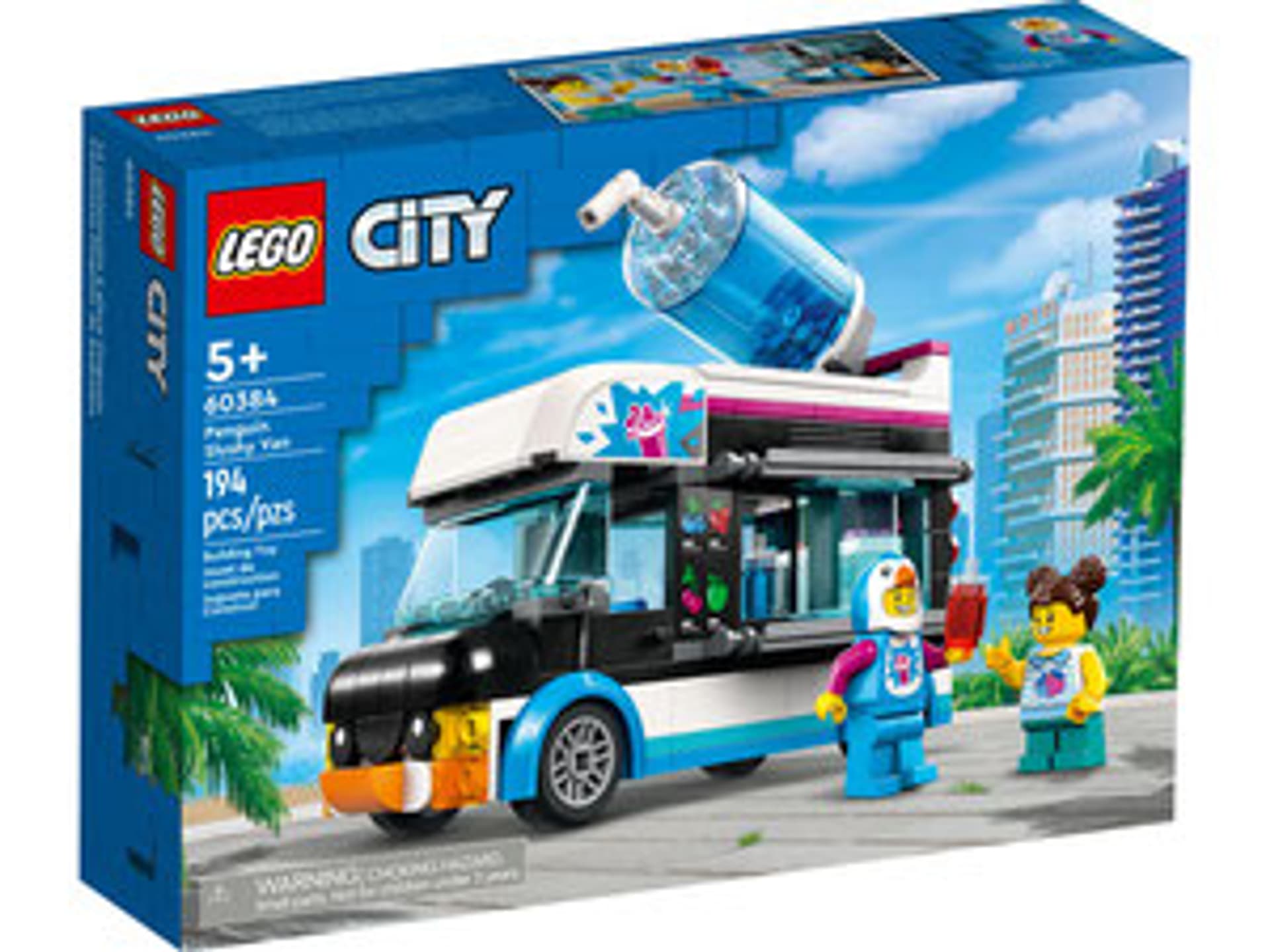 

LEGO City Pingwinia furgonetka ze slushem 60384