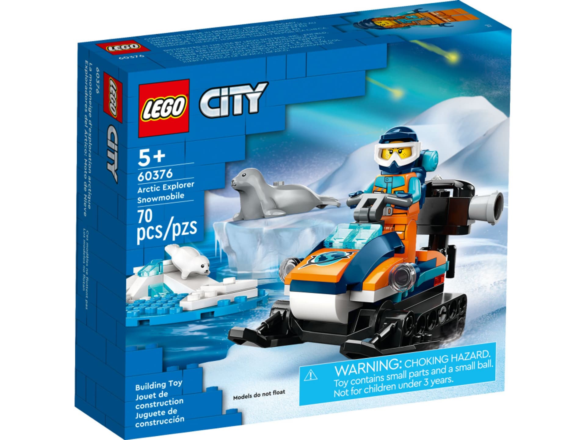 

LEGO 60376 City Skuter śniezny badacza Akrtyki