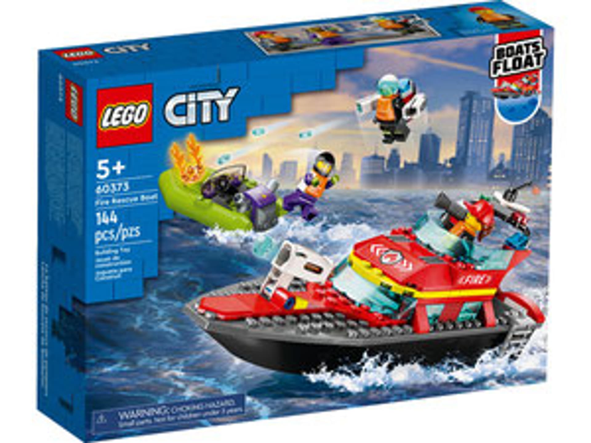 

LEGO City Łódź strażacka 60373