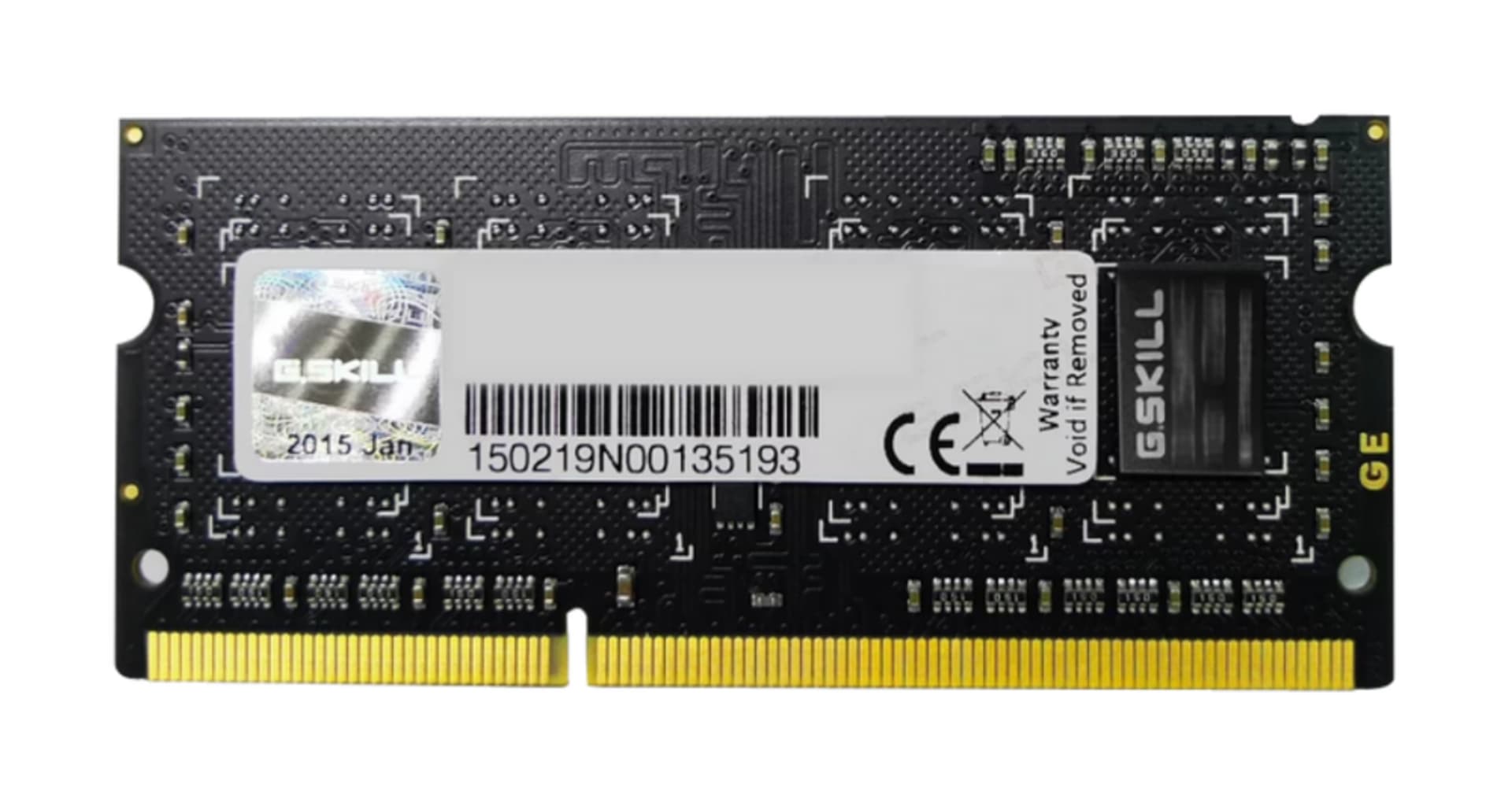 

Pamięć G.SKILL (SODIMM\DDR3\4 GB\1600MHz\1.5V\9 CL\Single)