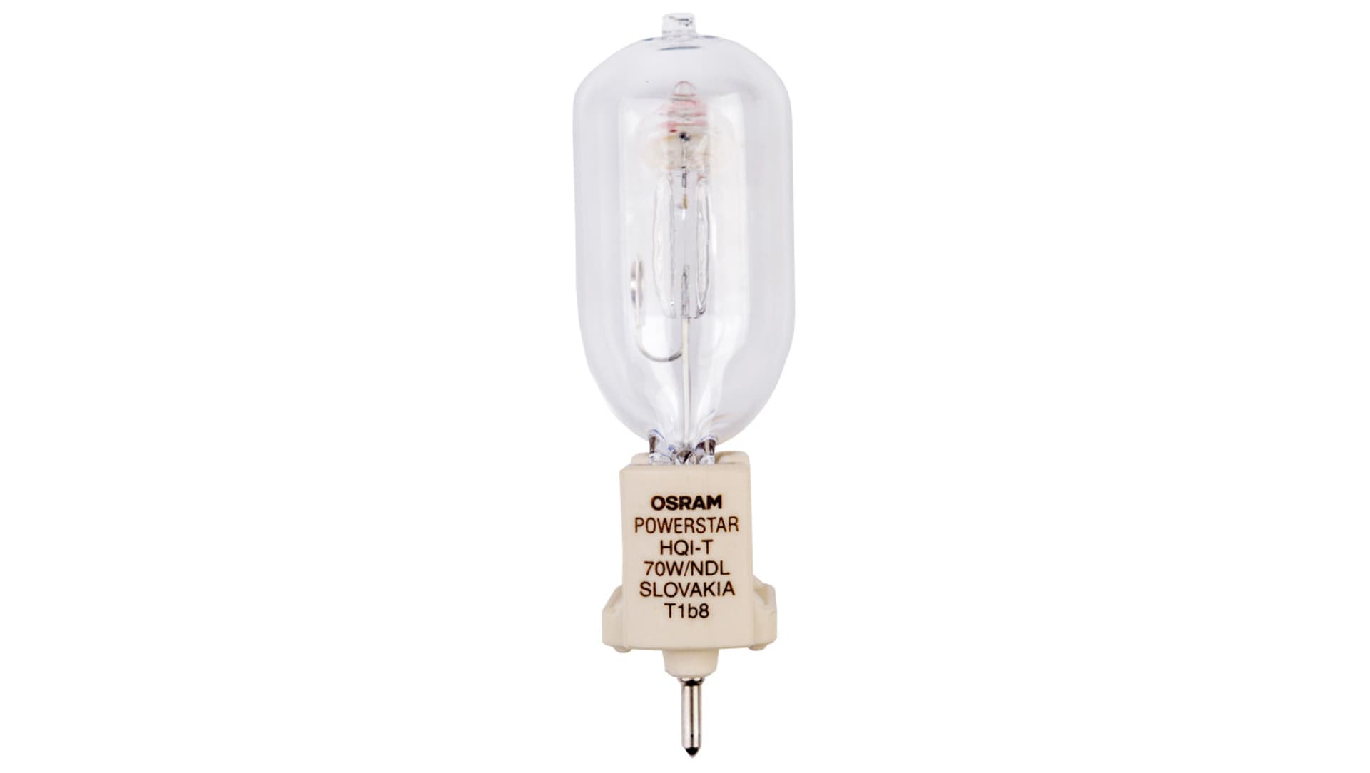 

Lampa metalohalogenkowa 70W G12 230V 3000K przeźroczysta HQI-T WDL 4008321974341