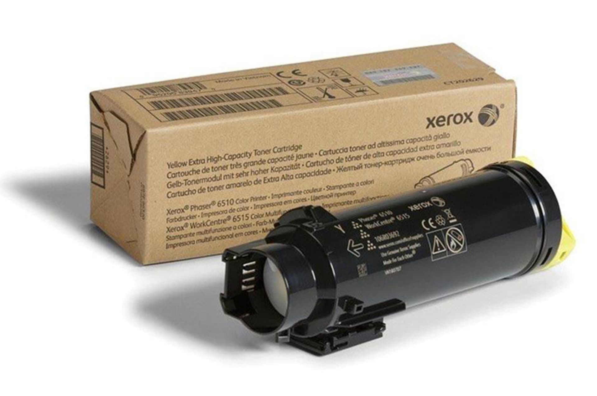 

Oryginalny Toner Yellow Xerox Phaser 6510, WorkCentre 6515 (106R03695)