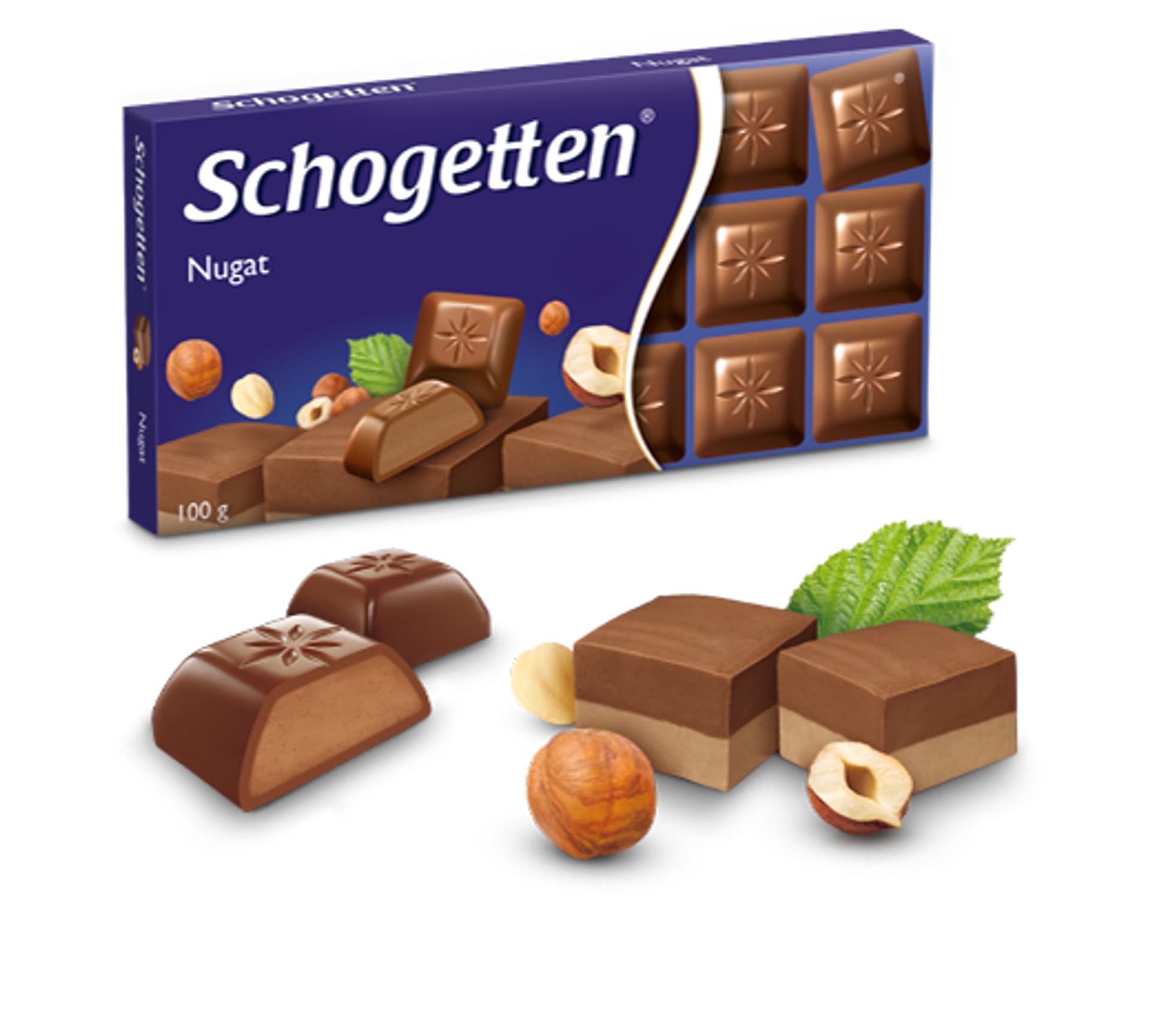 

Schogetten Schokolade Nougat 100 g