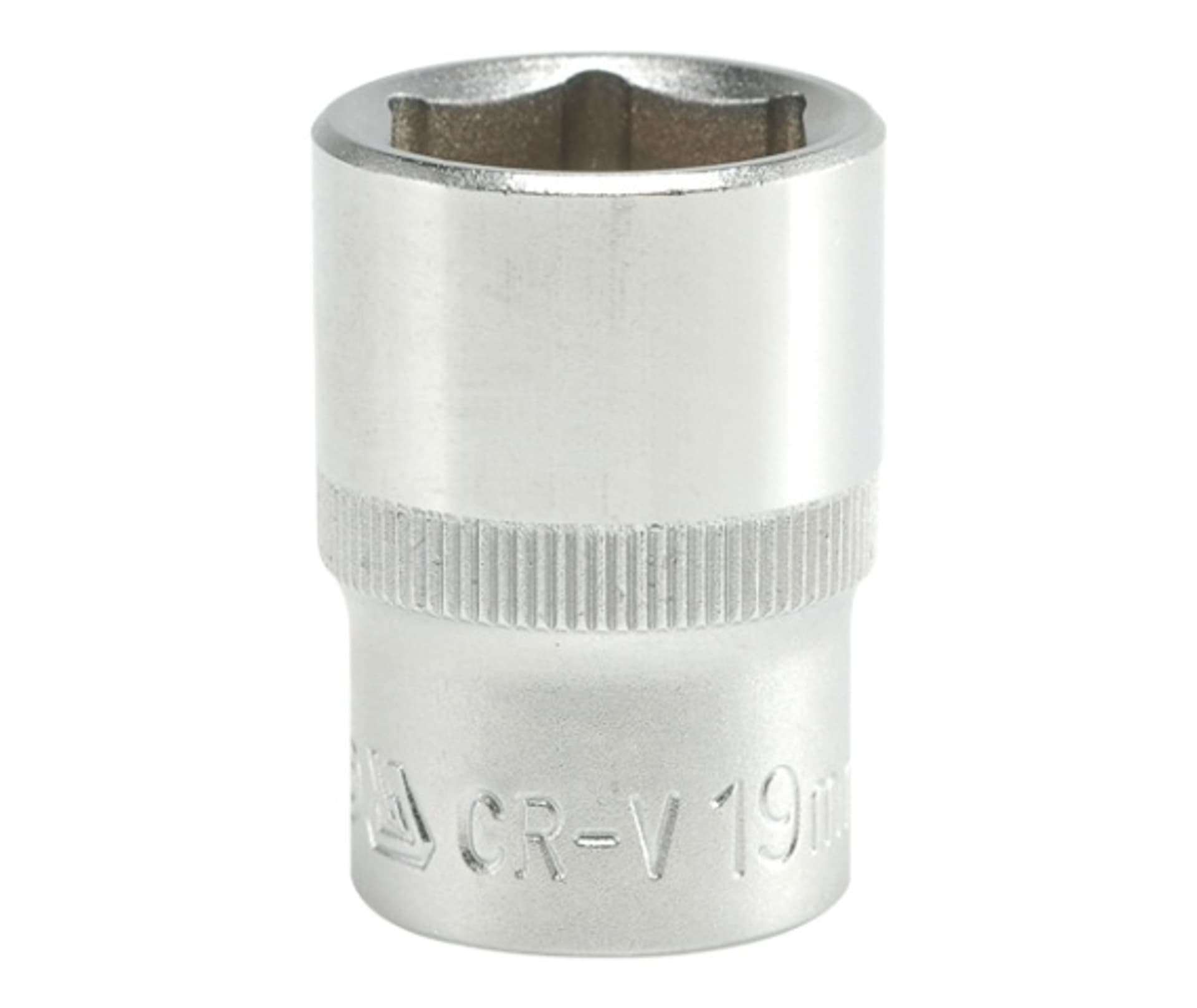 

NASADKA KRÓTKA 6-KĄTNA CHROMOWANA 1/2'' 19MM