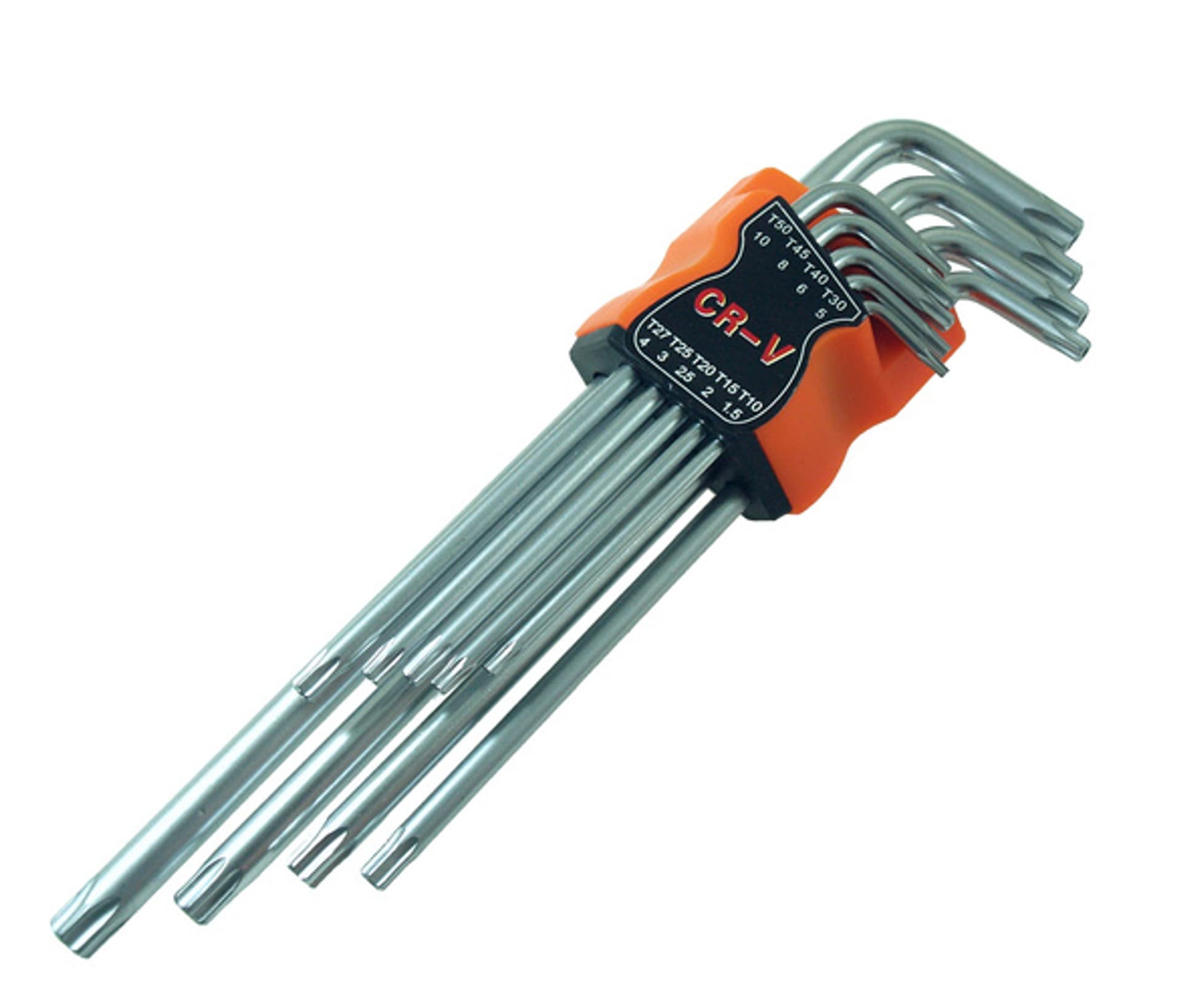 

KLUCZE TORX Chrom-Vanadium zestaw 9szt.