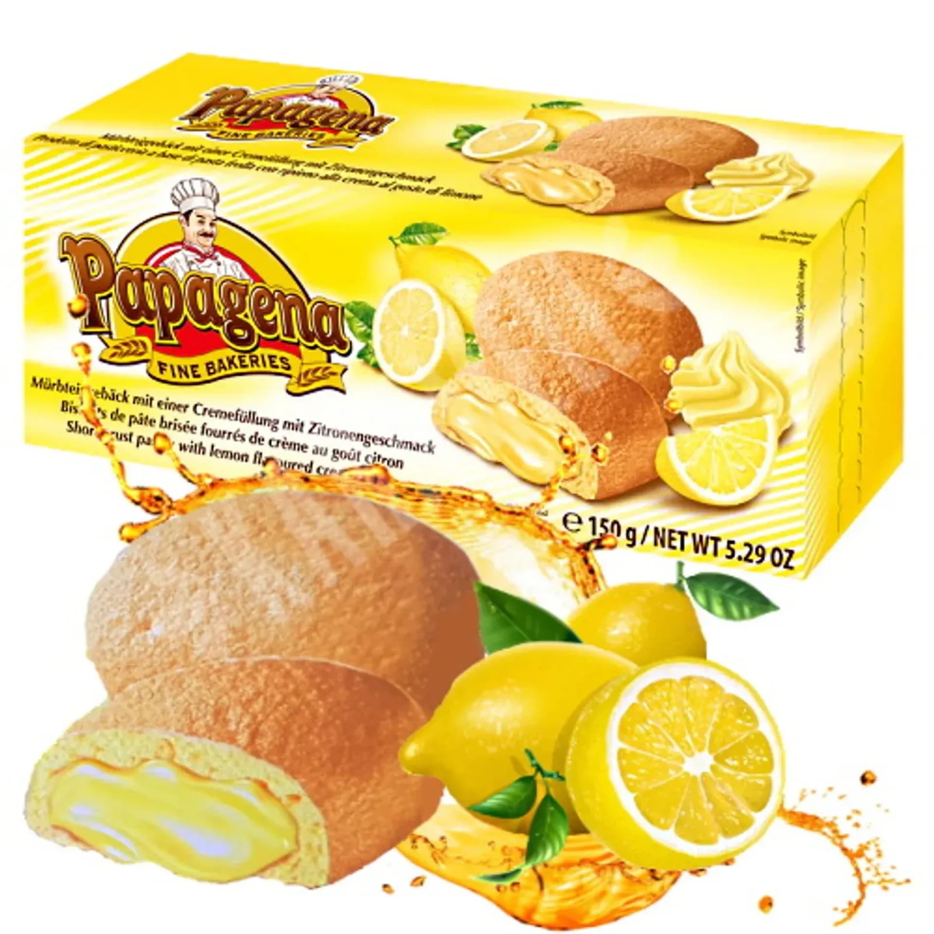 

Papagena Ciastka z Kremem Cytrynowym 150 g