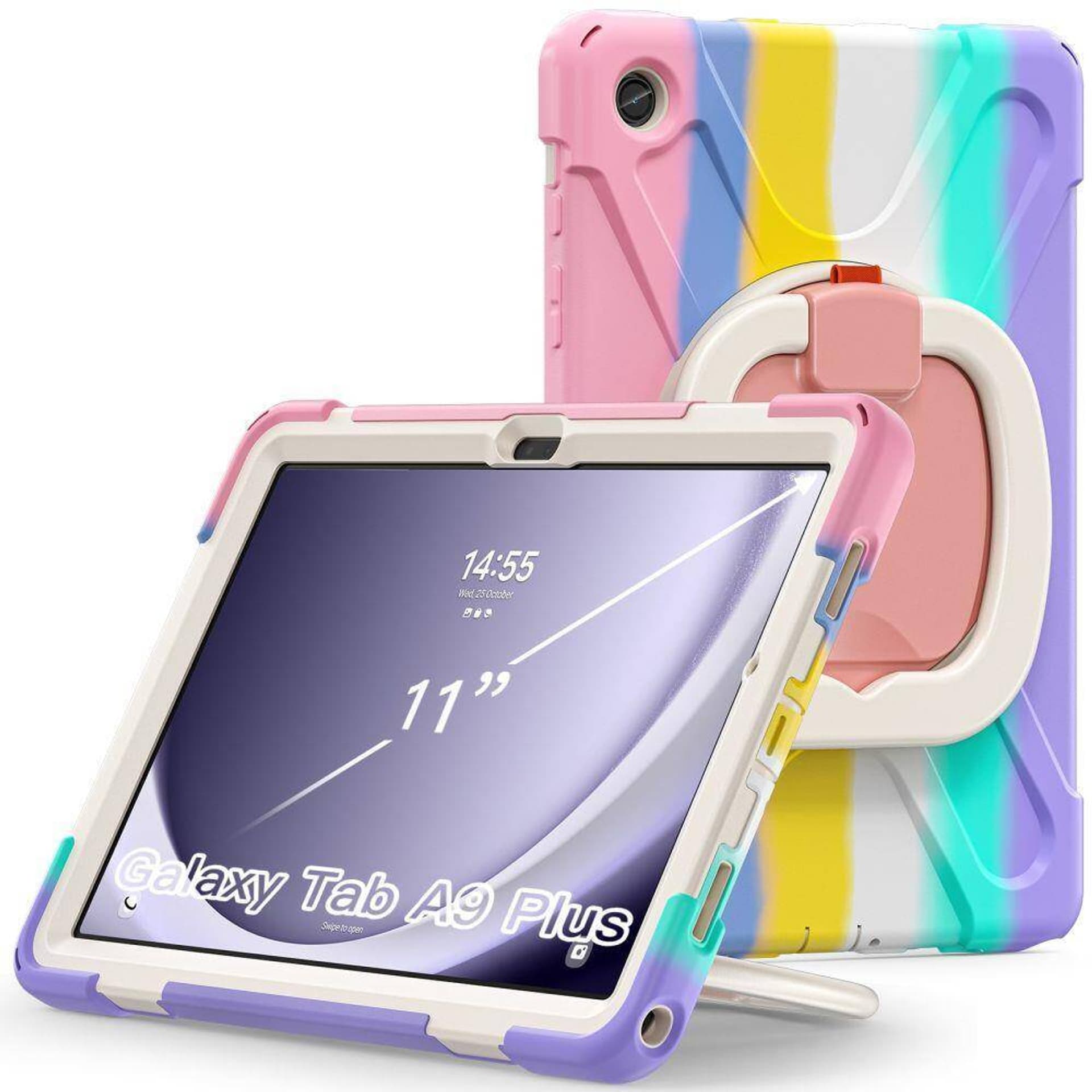 

Etui SAMSUNG GALAXY TAB A9+ Tech-Protect X-Armor wielokolorowe