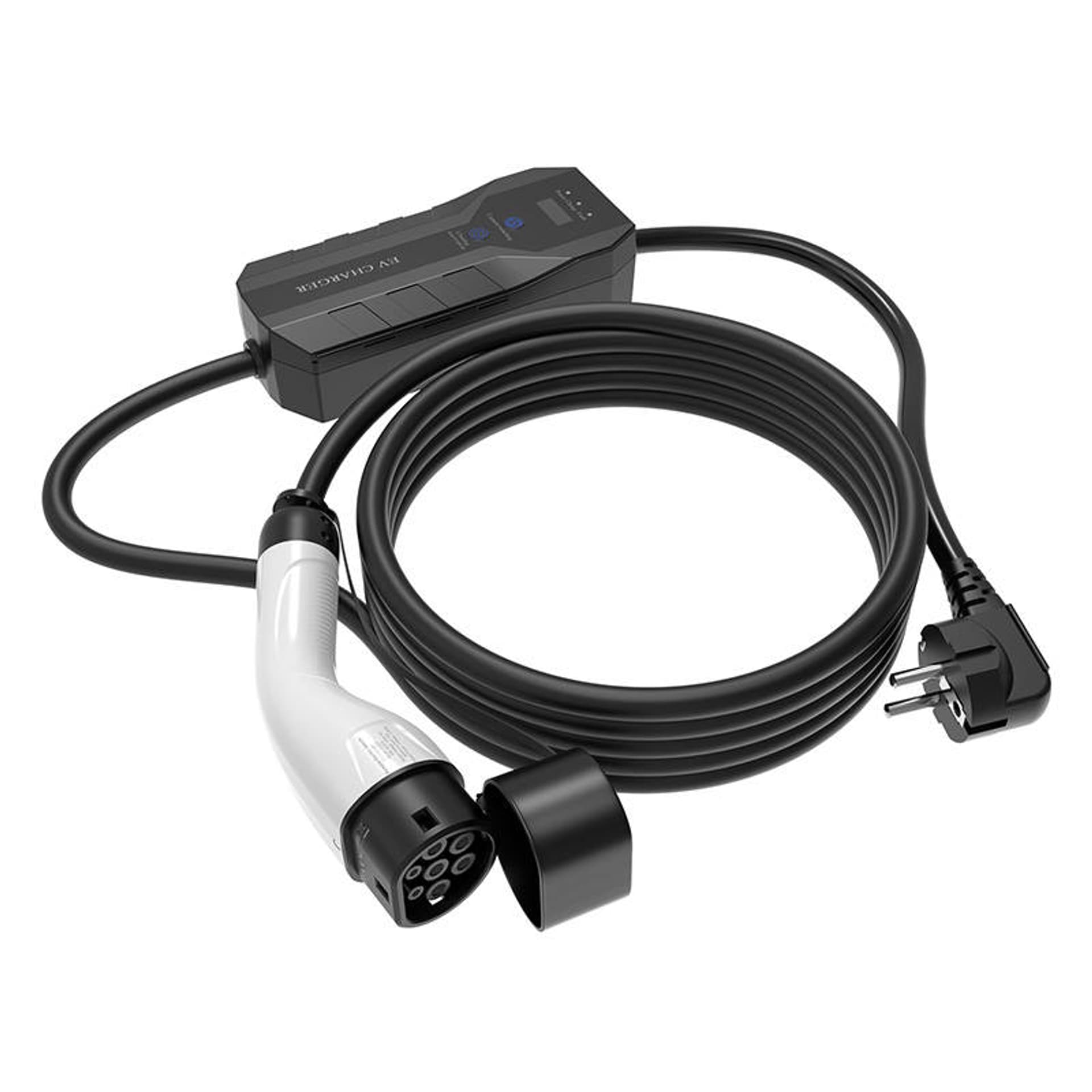 

Ładowarka do samochodu elektrycznego Choetech ACG14 3,5 kW, z wyświetlaczem LCD (biała)