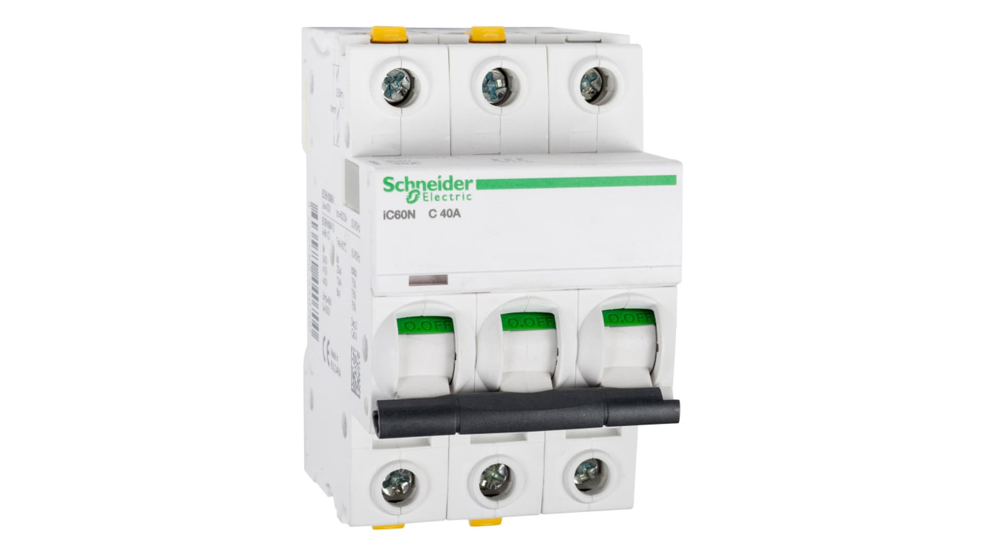

Wyłącznik nadprądowy 3P C 40A 6kA AC iC60N-C40-3 A9F04340