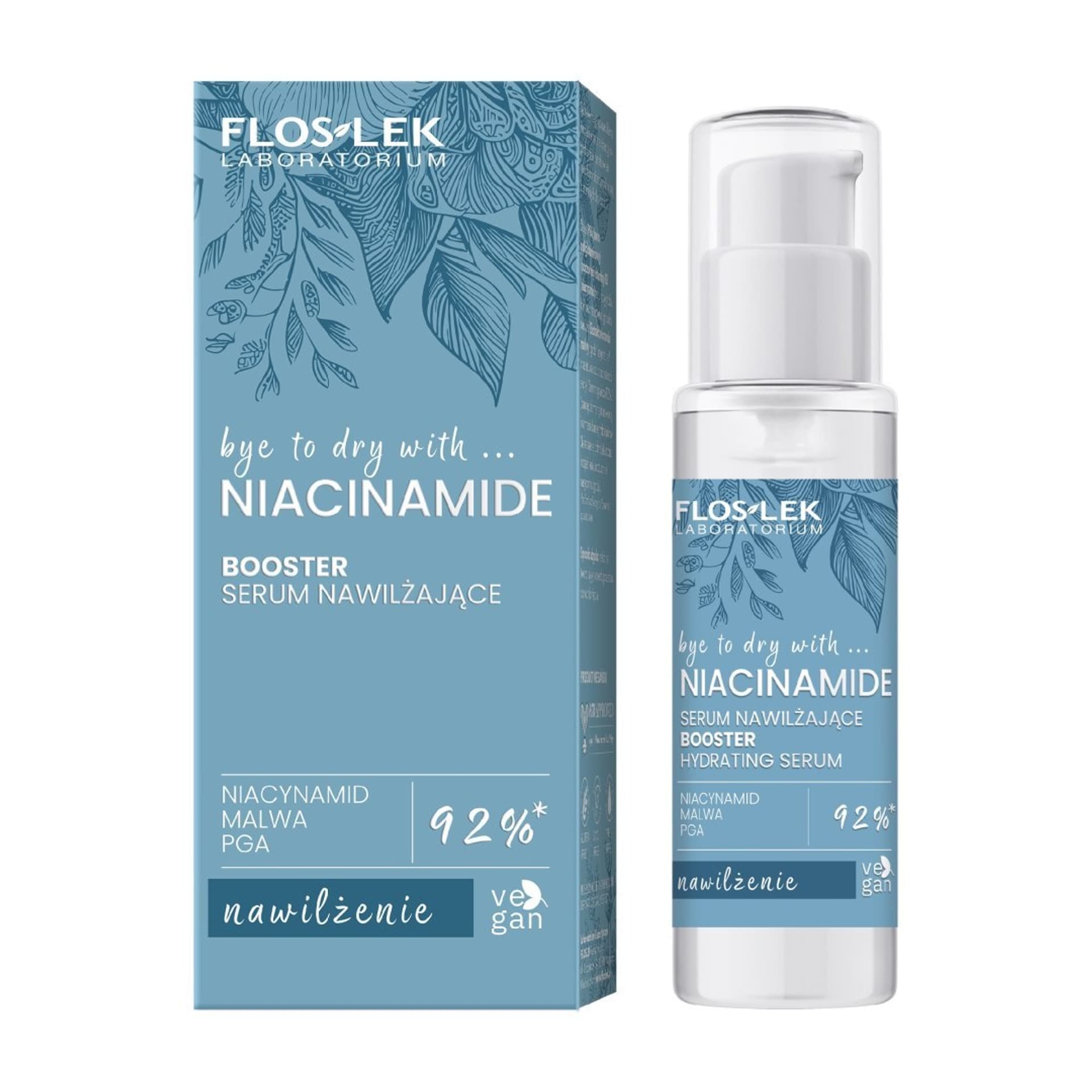 

FLOSLEK Niacinamide Booster-Serum nawilżające do twarzy 30ml