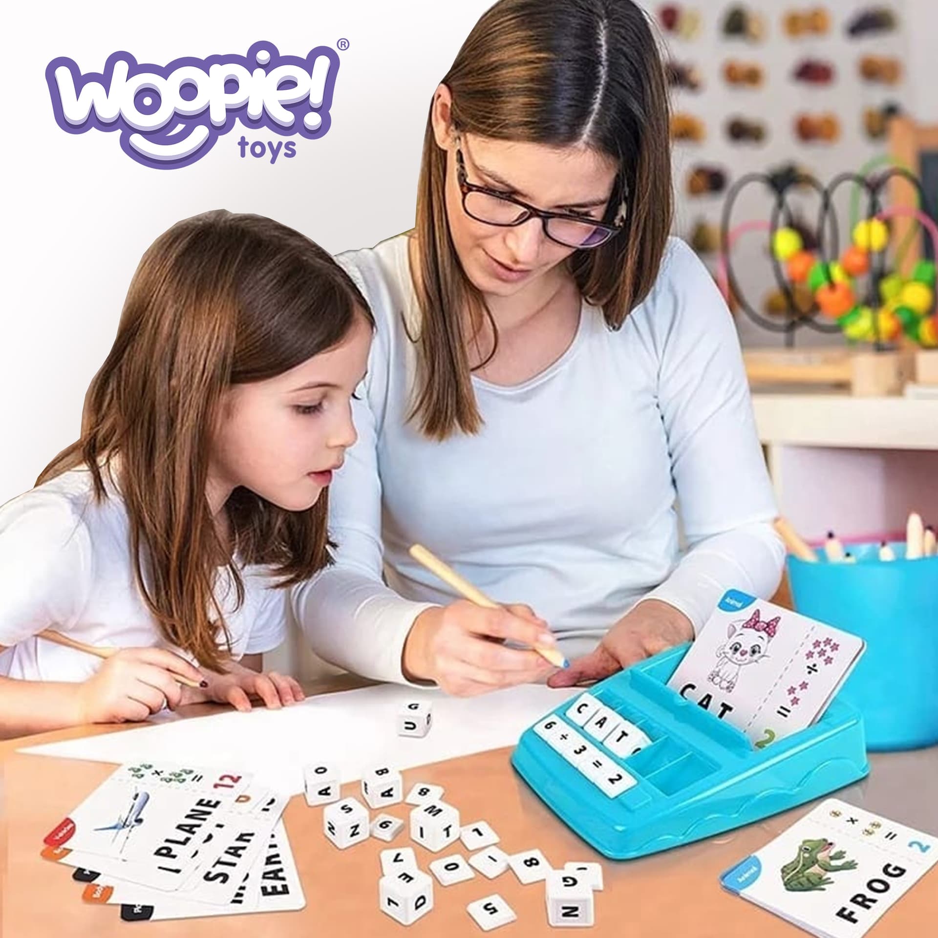 

WOOPIE Gra Edukacyjna do Nauki Angielskiego i Matematyki