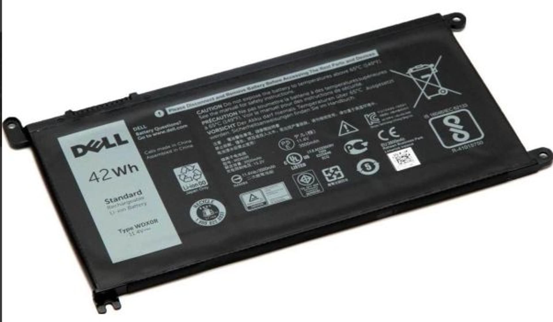 

Dell Battery, 42WHR, 3 Cell,