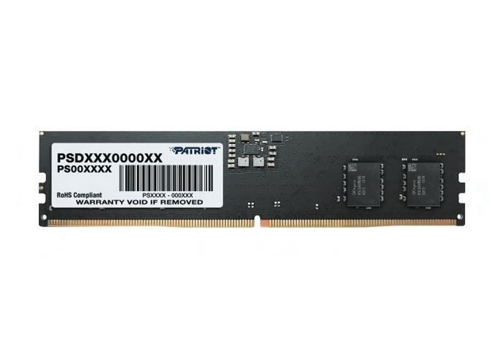 

Patriot Signature DDR5 16GB 5600MHz 1 Rank