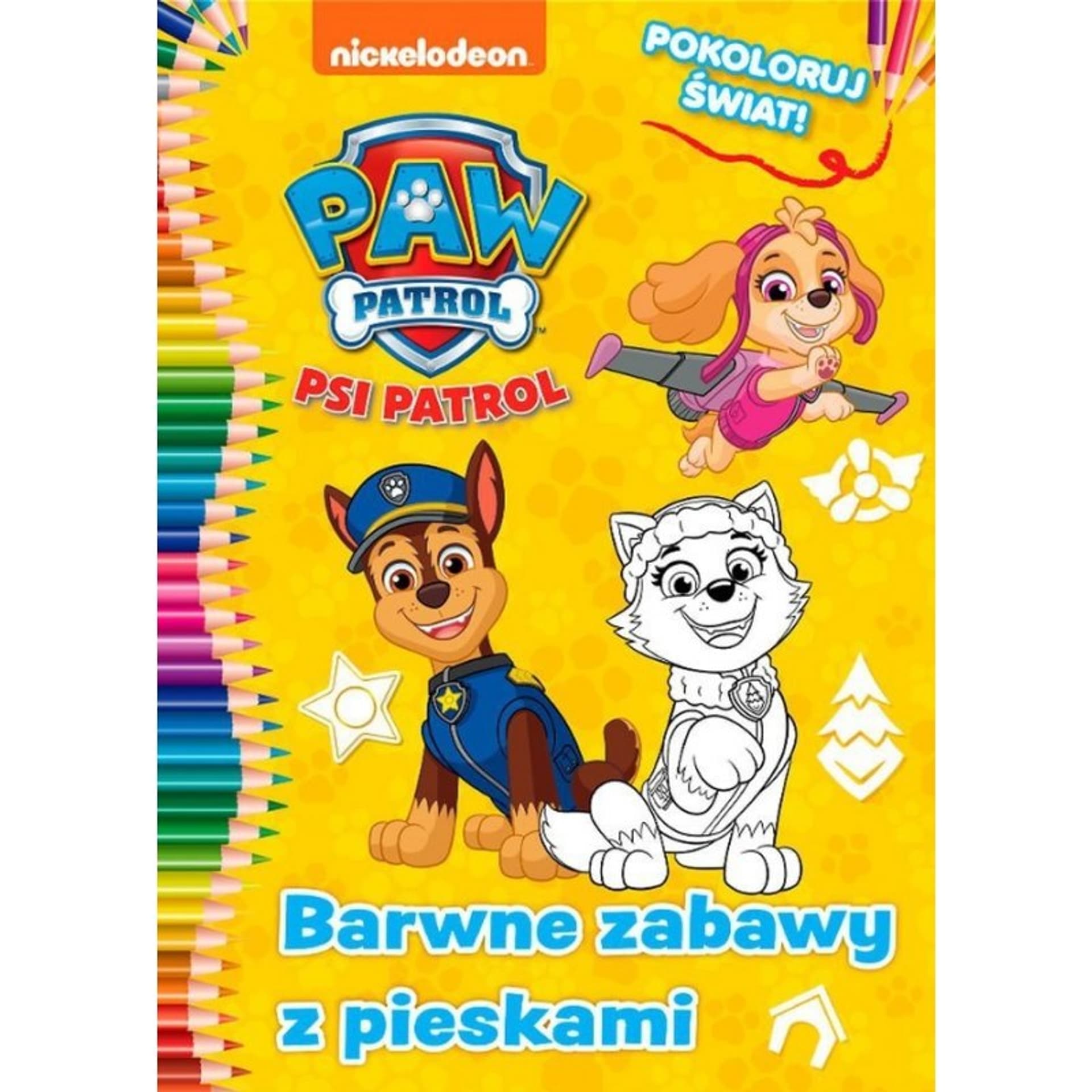 

Psi patrol pokoloruj świat