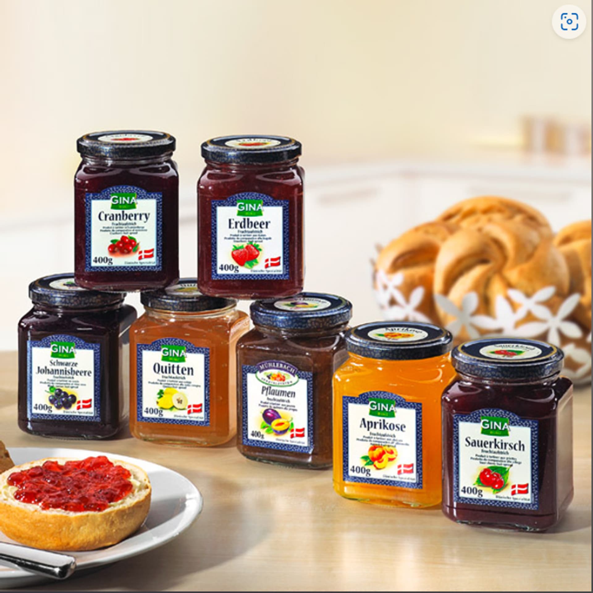 

Gina Dżem Truskawkowy 400 g