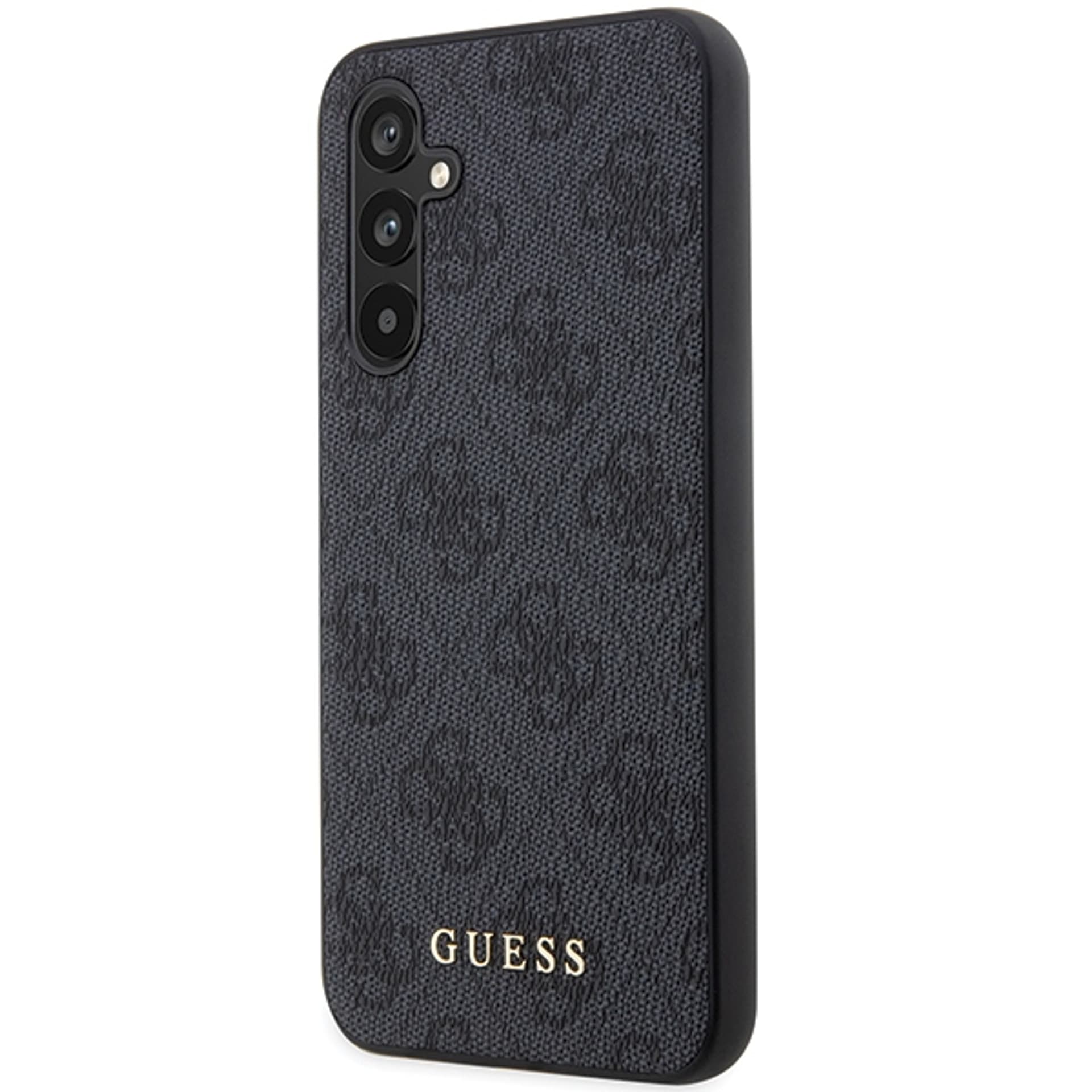 

Guess GUHCS23FEG4GFGR S23 FE S711 szary/grey hardcase 4G Metal Gold Logo