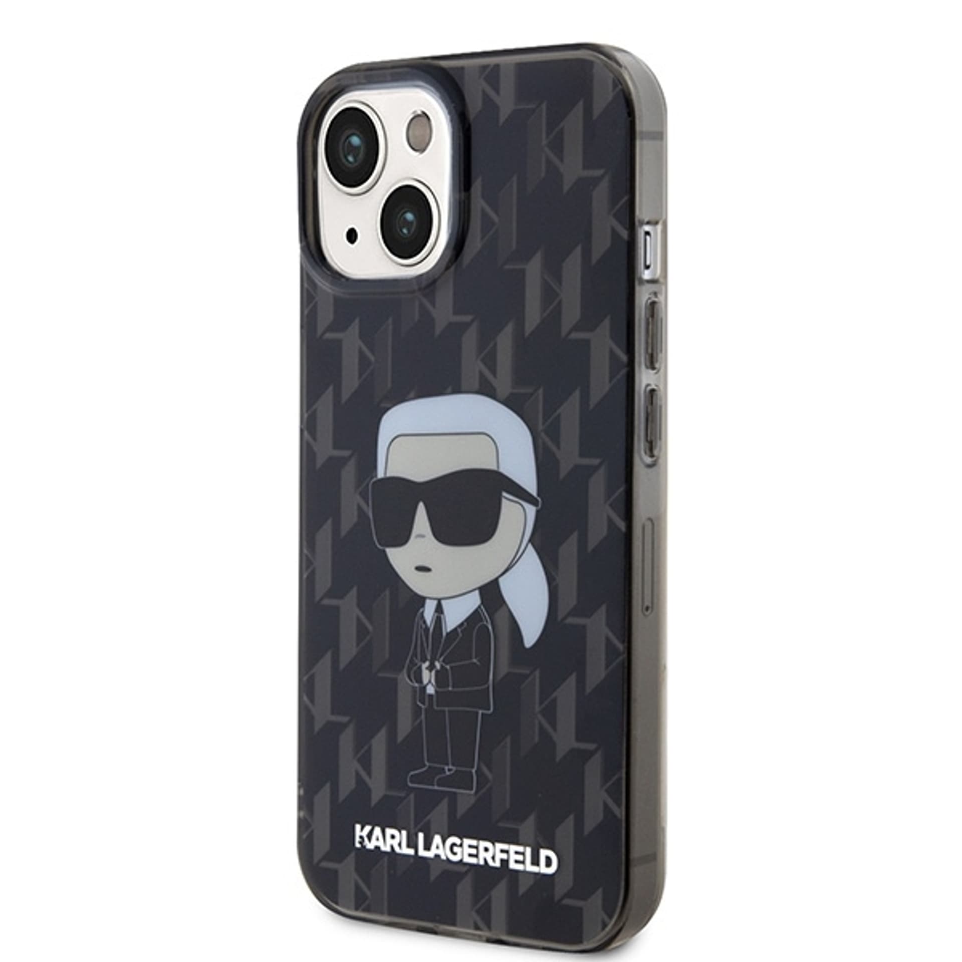 

Karl Lagerfeld KLHCP15SHNKMKLK iPhone 15 / 14 / 13 6.1" czarny/black hardcase Monogram Ikonik